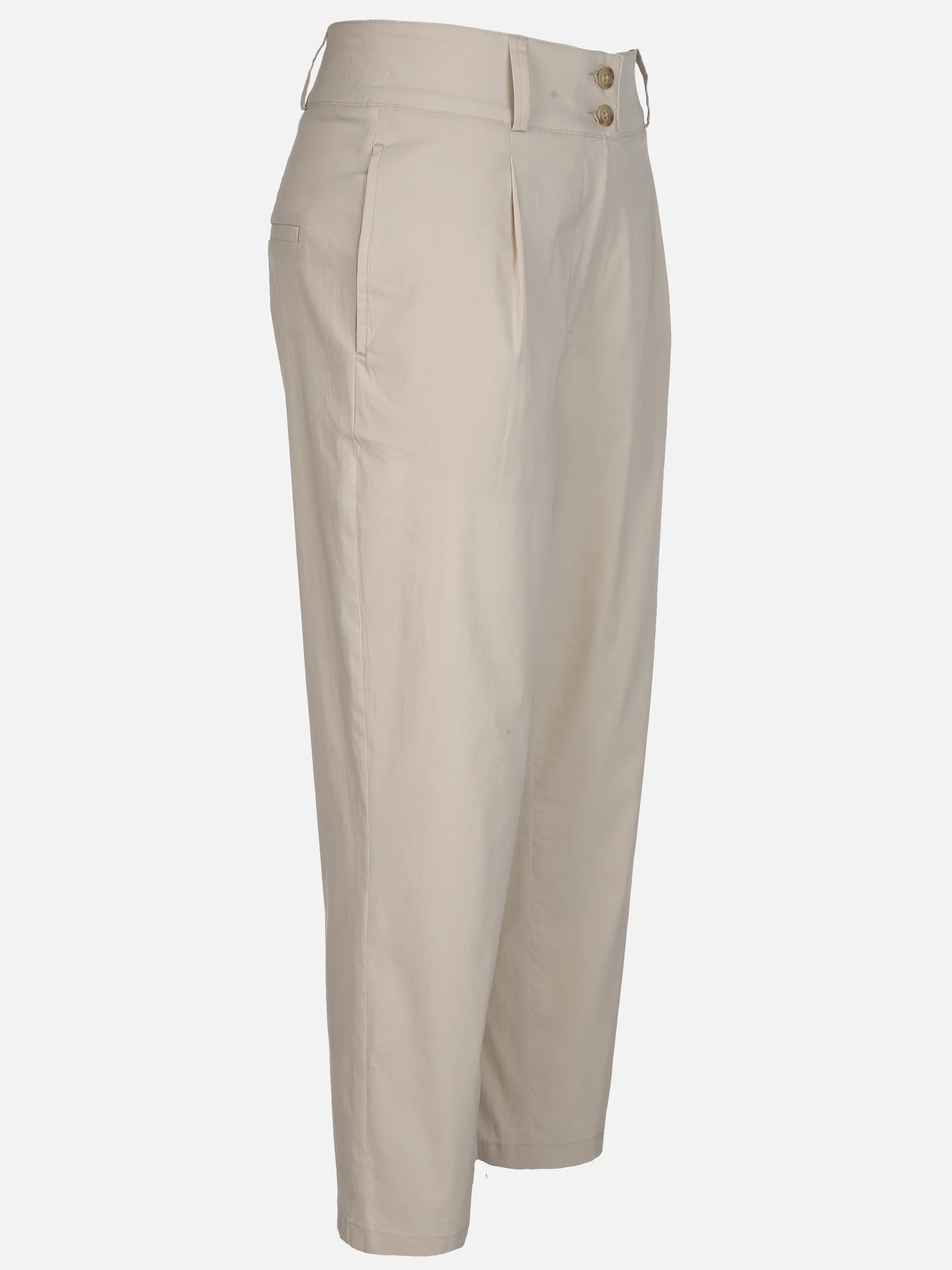 Lisa Tossa Da-Sommerhose m. Bundfalten Weiß 891618 KITT 3