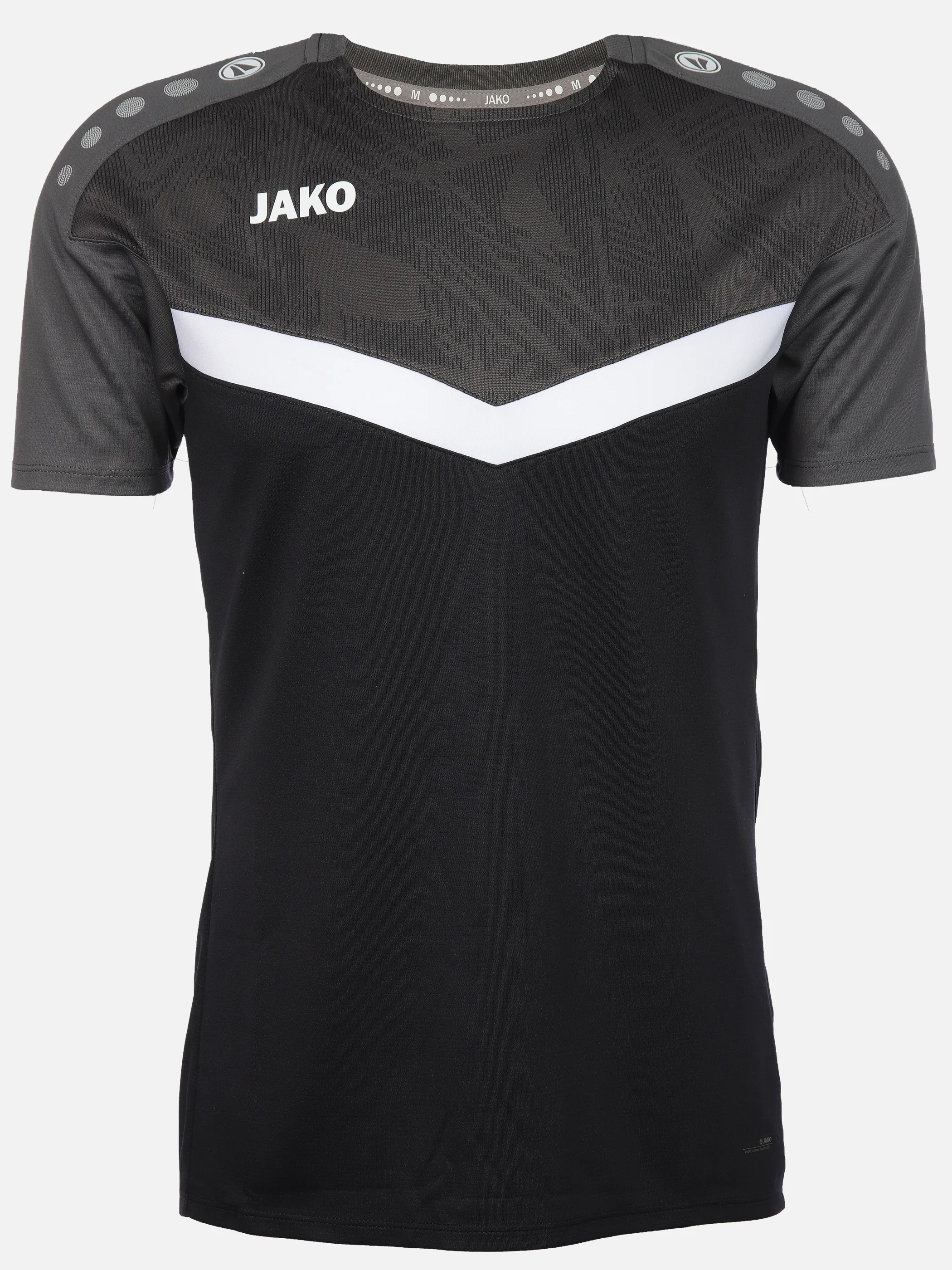 JAKO 6124 T-Shirt Iconic Schwarz 914244 801 1 JAKO 6124 T-Shirt Iconic Schwarz 914244 801 1