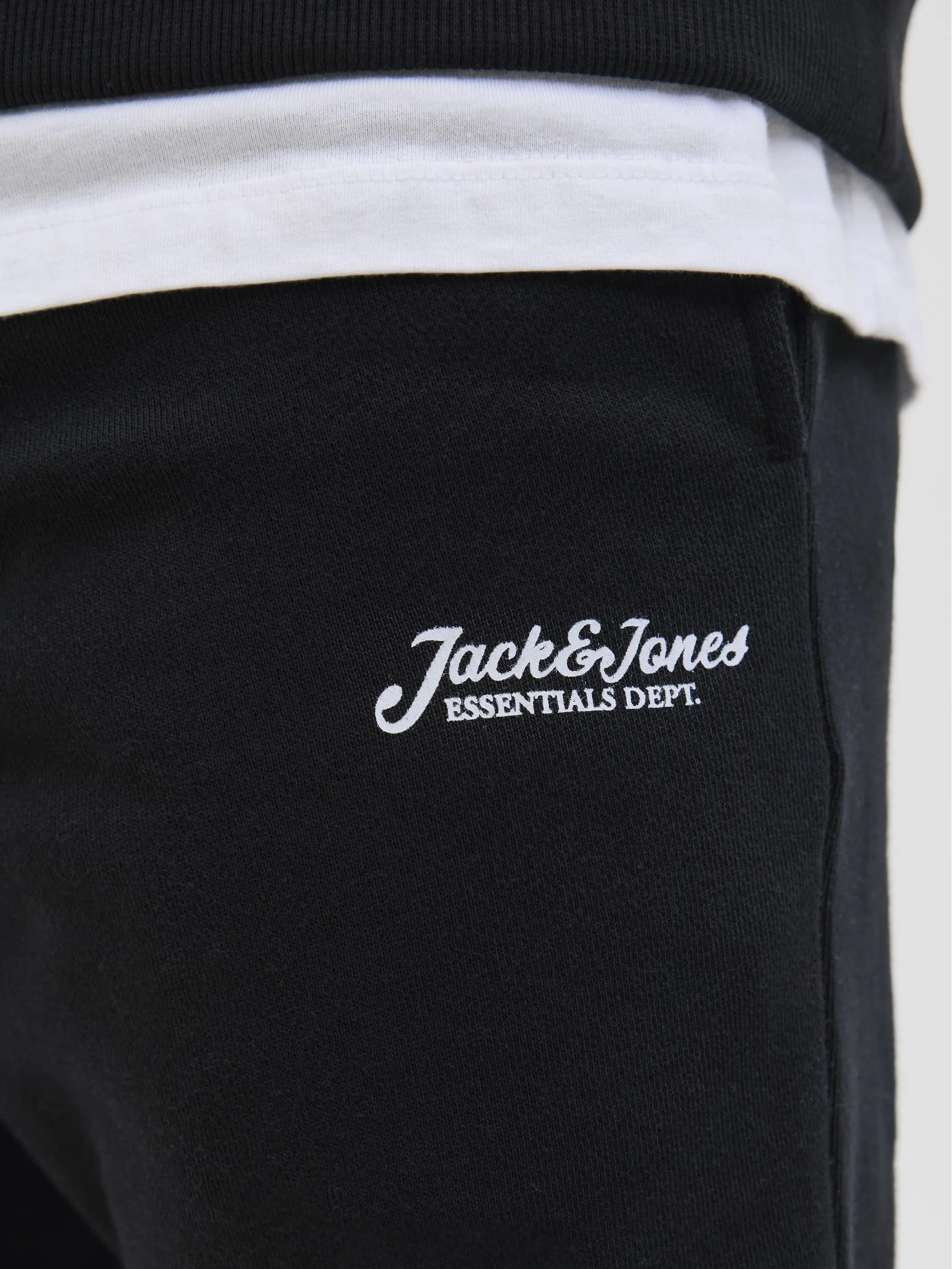 Jack Jones 12268770 JPSTGORDON BEAU SWEAT Schwarz 904463 178012