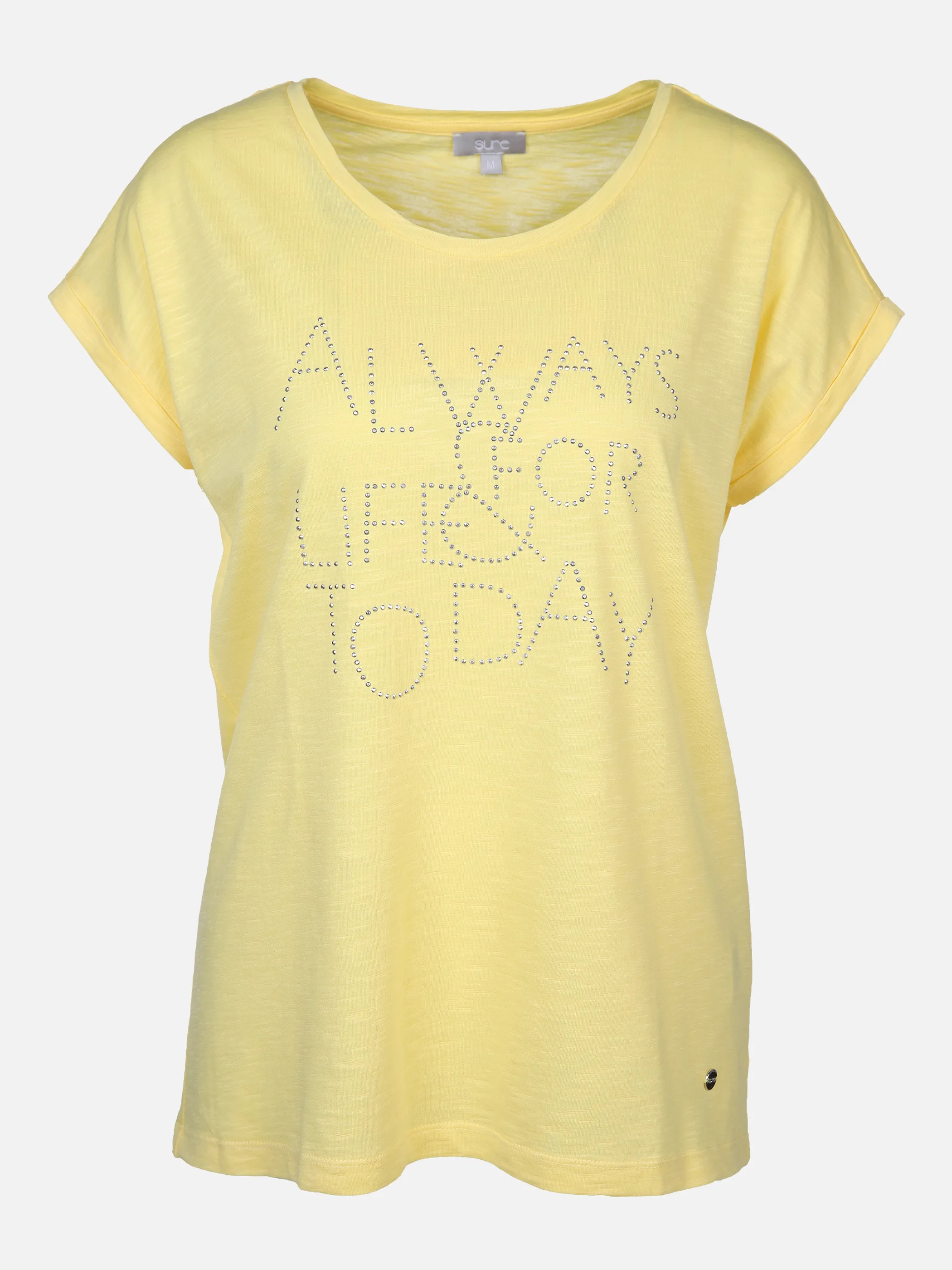 Sure Da-T-Shirt m. Straßmotiv Gelb 837597 SUN YELLOW 1 Sure Da-T-Shirt m. Straßmotiv Gelb 837597 SUN YELLOW 1