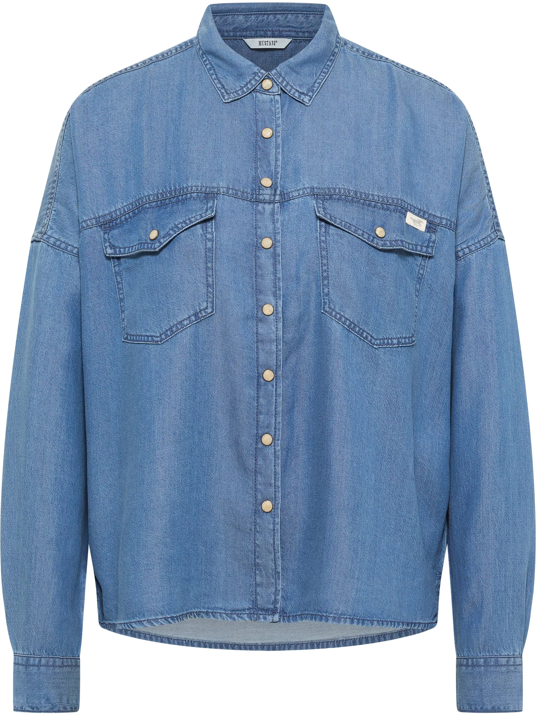 Mustang 1016936 STYLE DAKOTA SHIRT Blau 924373 5000300 1