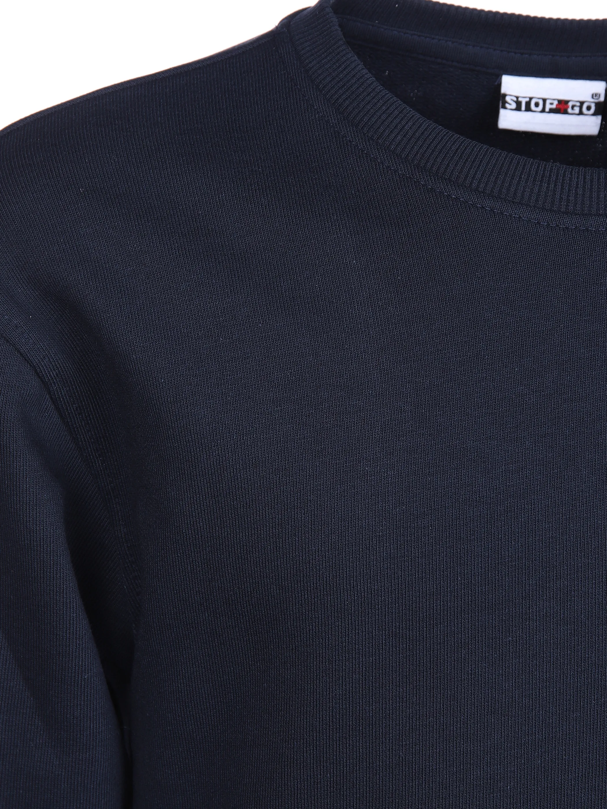 Stop + Go TB Sweatshirt Basic in h.grau Blau 860582 TÜRKIS 3 Stop + Go TB Sweatshirt Basic in h.grau Blau 860582 TÜRKIS 3