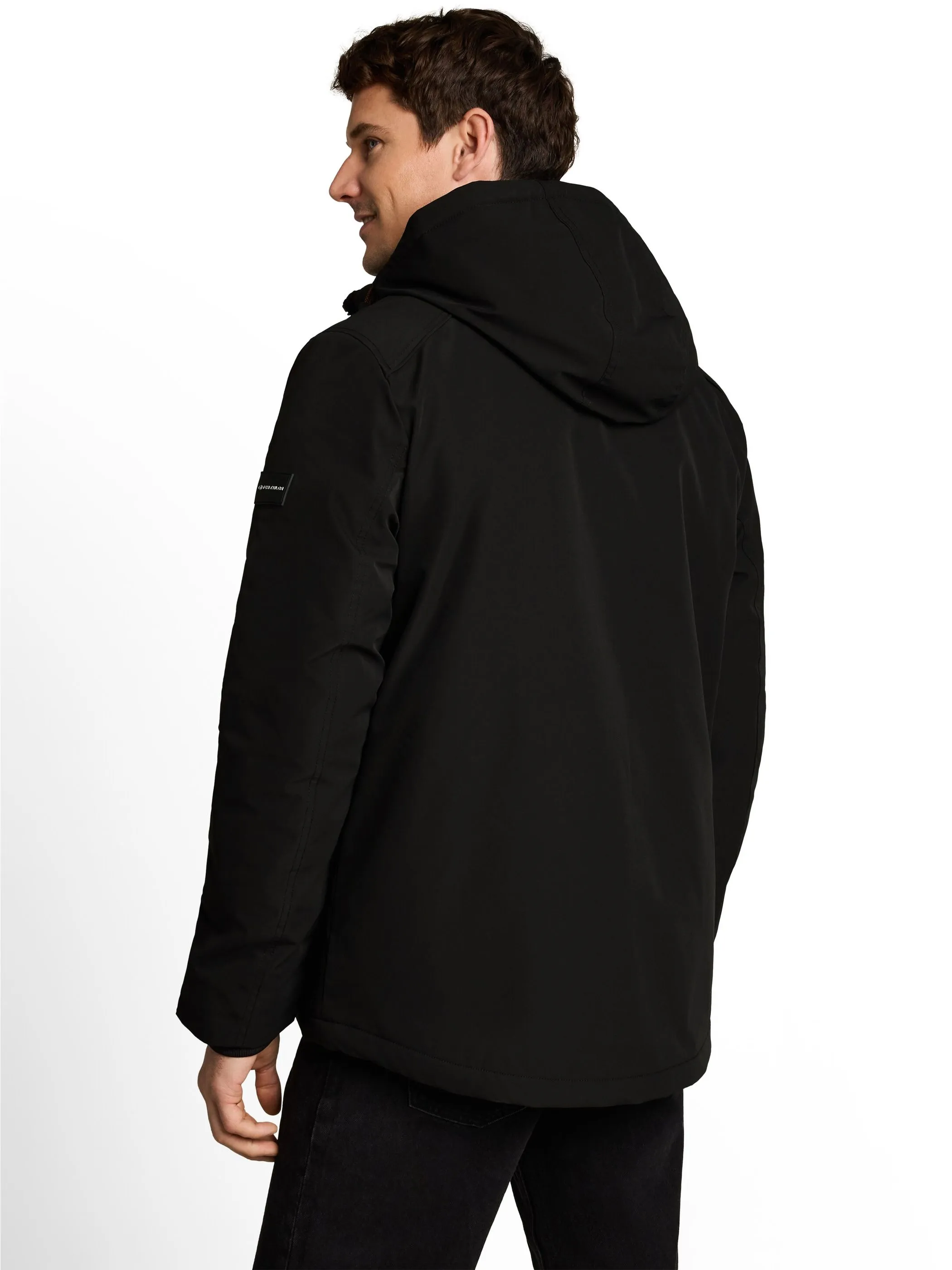 Tom Tailor 1051114 padded jacket with hood Schwarz 934268 29999 2