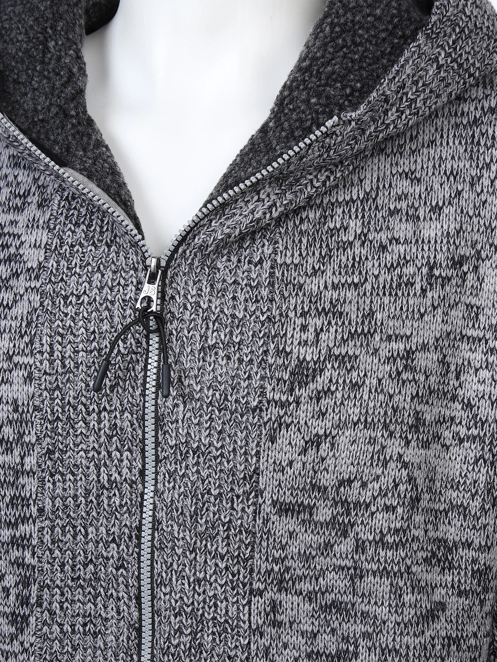Jim Spencer He. Strickjacke wattiert mel Grau 867037 GREYMEL 3 Jim Spencer He. Strickjacke wattiert mel Grau 867037 GREYMEL 3