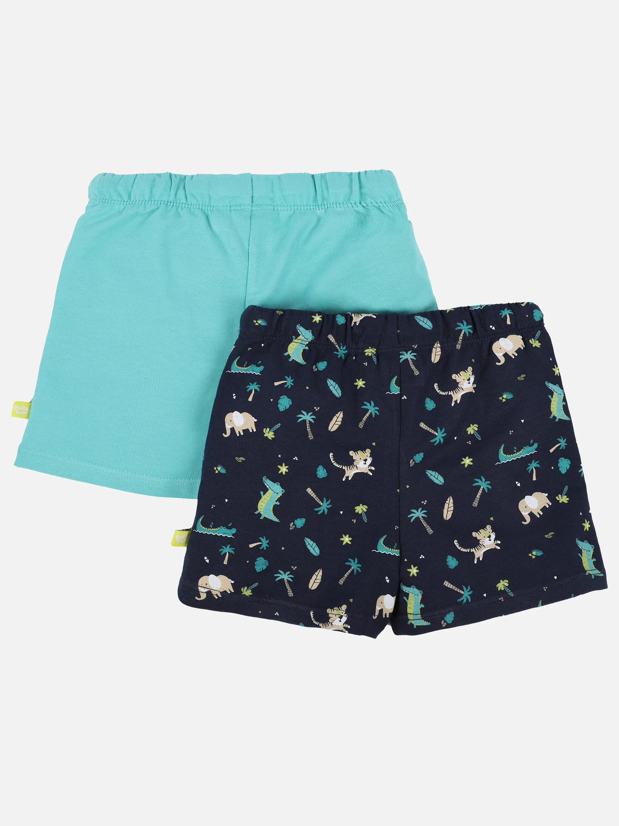 Bubble Gum BJ 2er Pack Bermudas uni türkis und dunkelblau AOP Türkis 892576 TÜRKISBLAU 2 Bubble Gum BJ 2er Pack Bermudas uni türkis und dunkelblau AOP Türkis 892576 TÜRKISBLAU 2