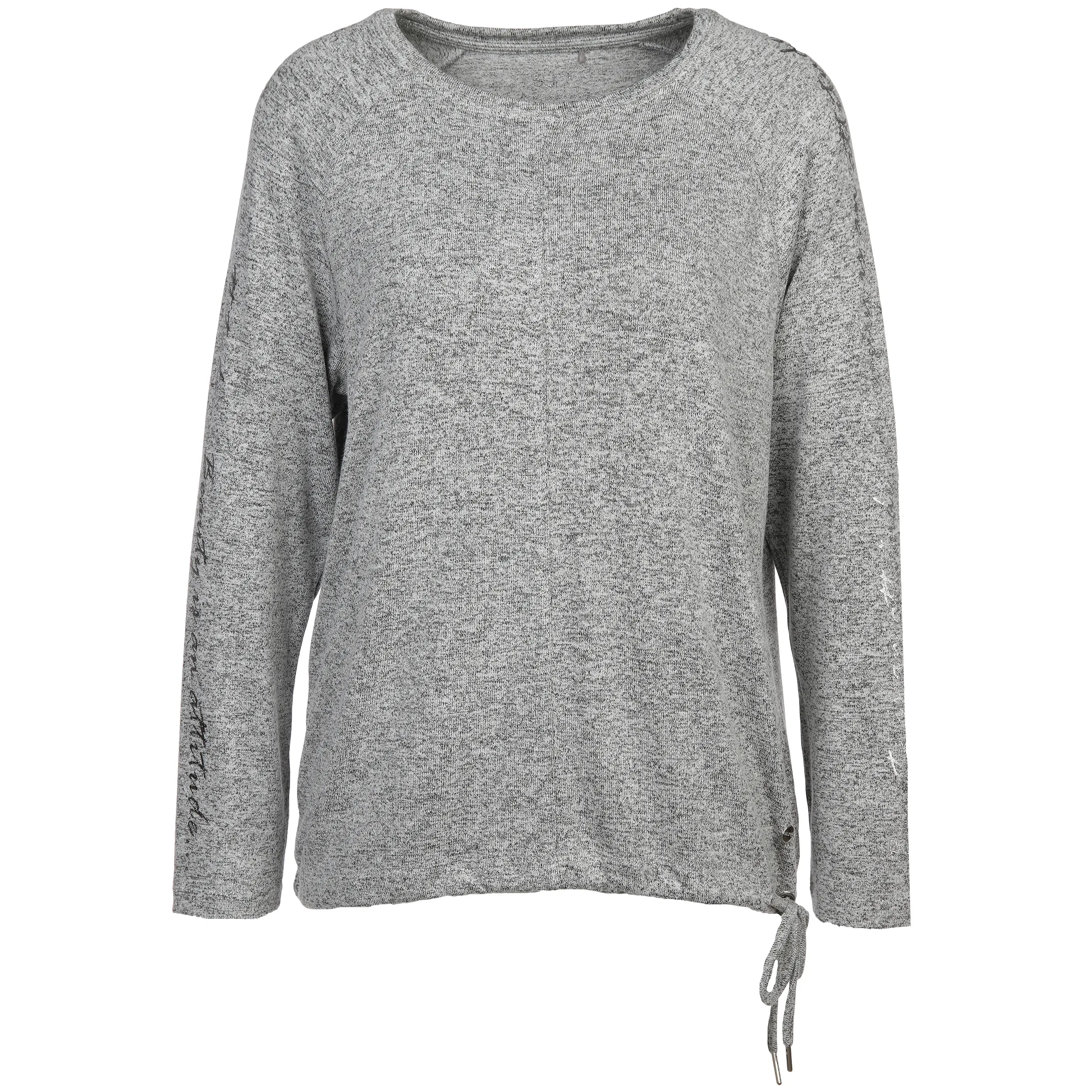 Sure Da-Langarmshirt m. Raglanärmel Grau 881330 GRAU MEL 1