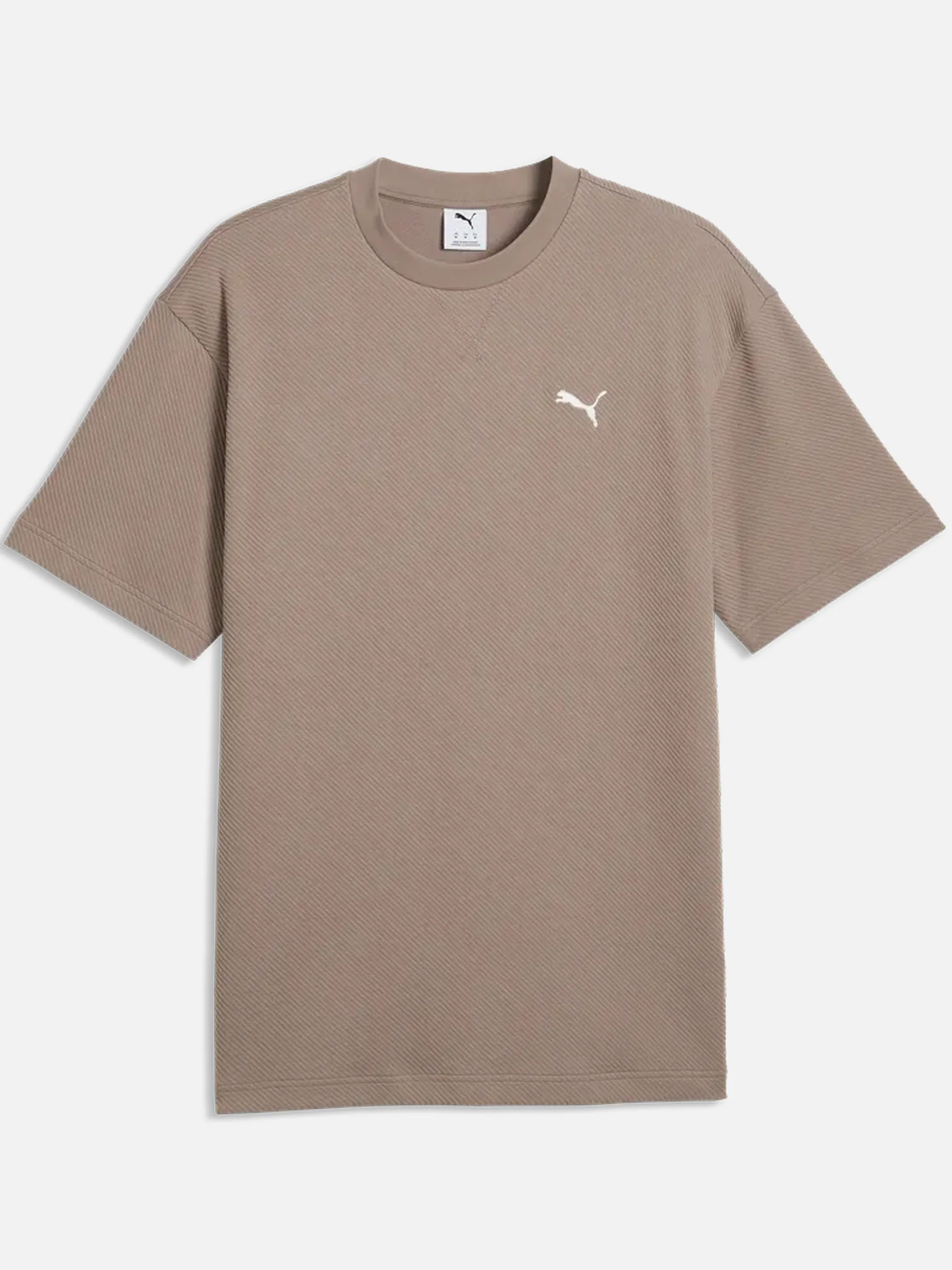 Puma 694307-81 He-T-Shirt ESS ELEVATED RELAXED MATERIAL Grau 931708 81 1
