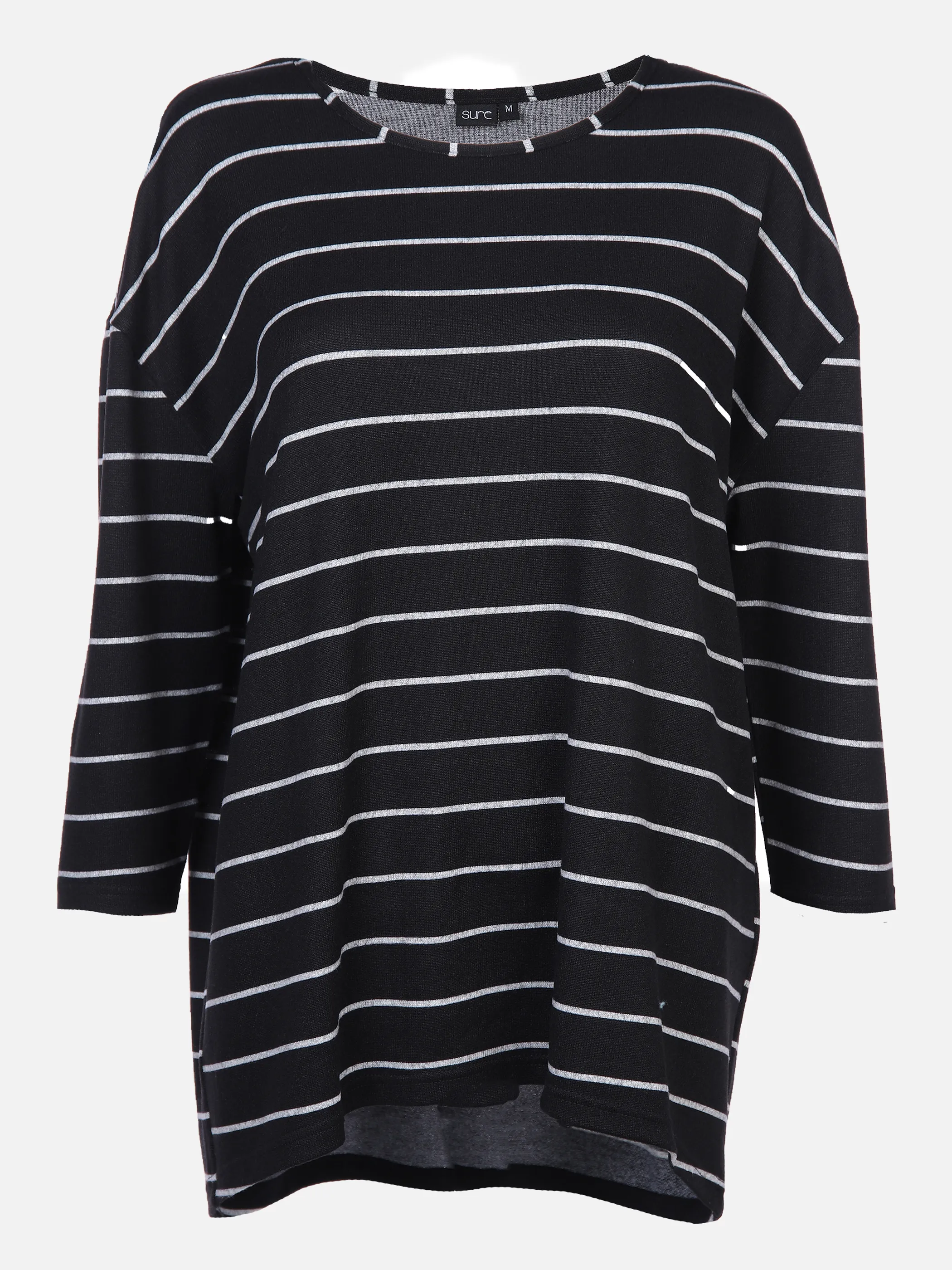 Sure Da-Shirt m. AOP Schwarz 867178 SCHWARZ 1 Sure Da-Shirt m. AOP Schwarz 867178 SCHWARZ 1