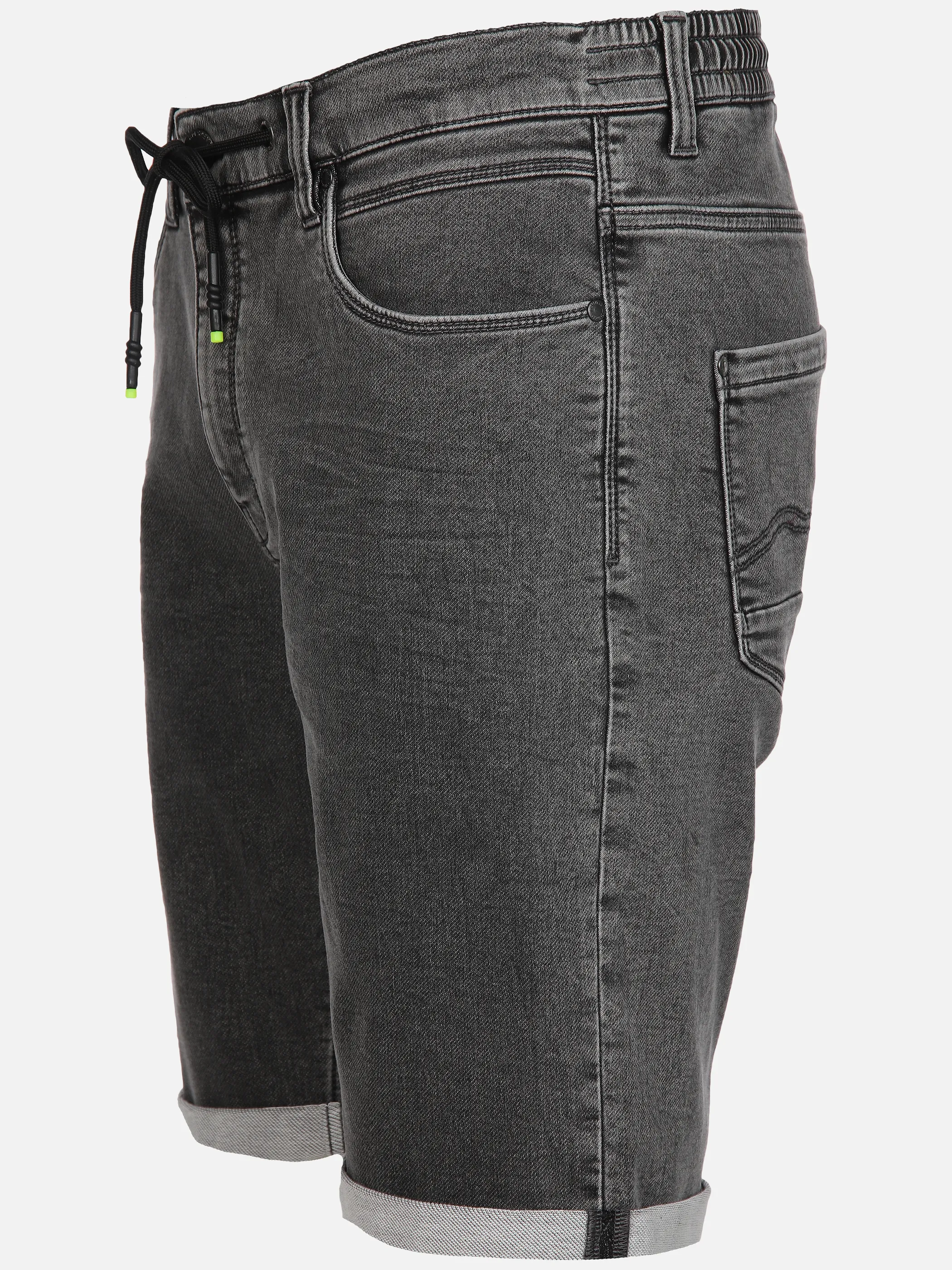 Jim Spencer He. Joggjeansshort 5-Pocket Relax Grau 892783 GREY 3