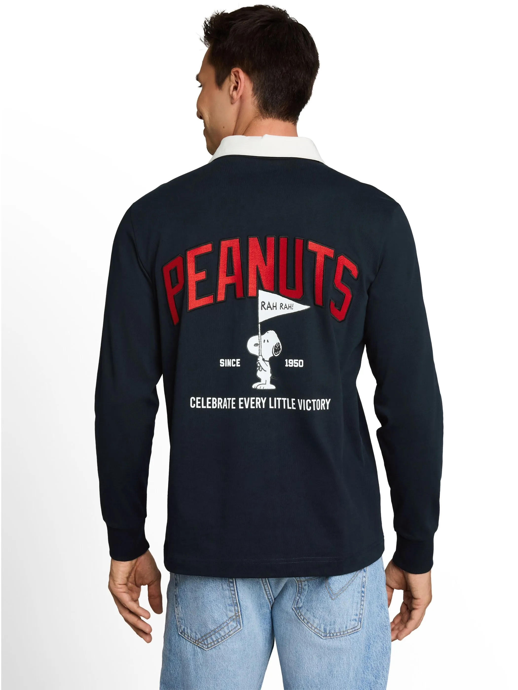 Tom Tailor 1053464 PEANUTS printed rugby poloshirt Blau 933843 10668 2