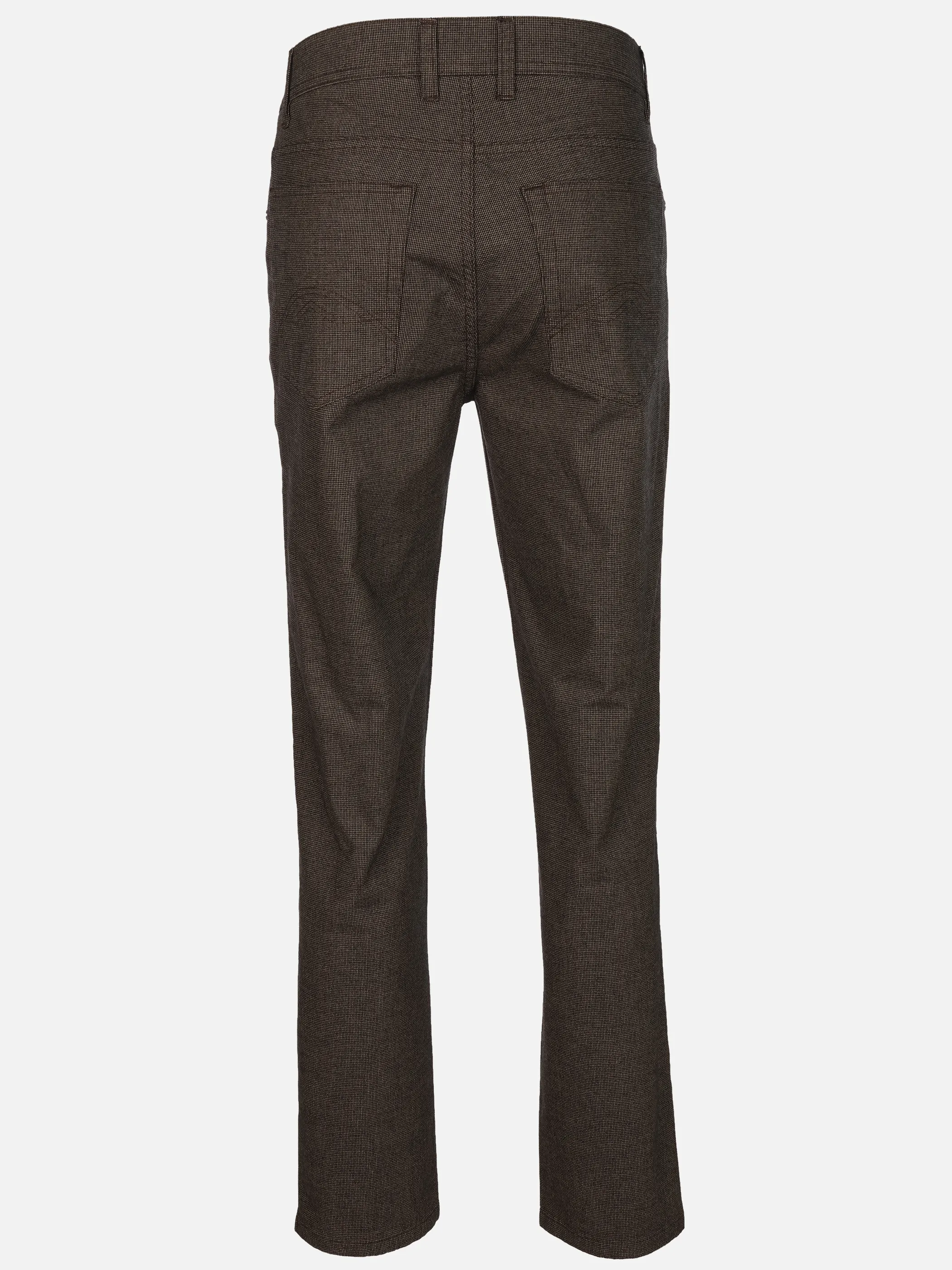 Jim Spencer He. 5-Pocket Hose Wolloptik Braun 930247 BROWN MEL 2