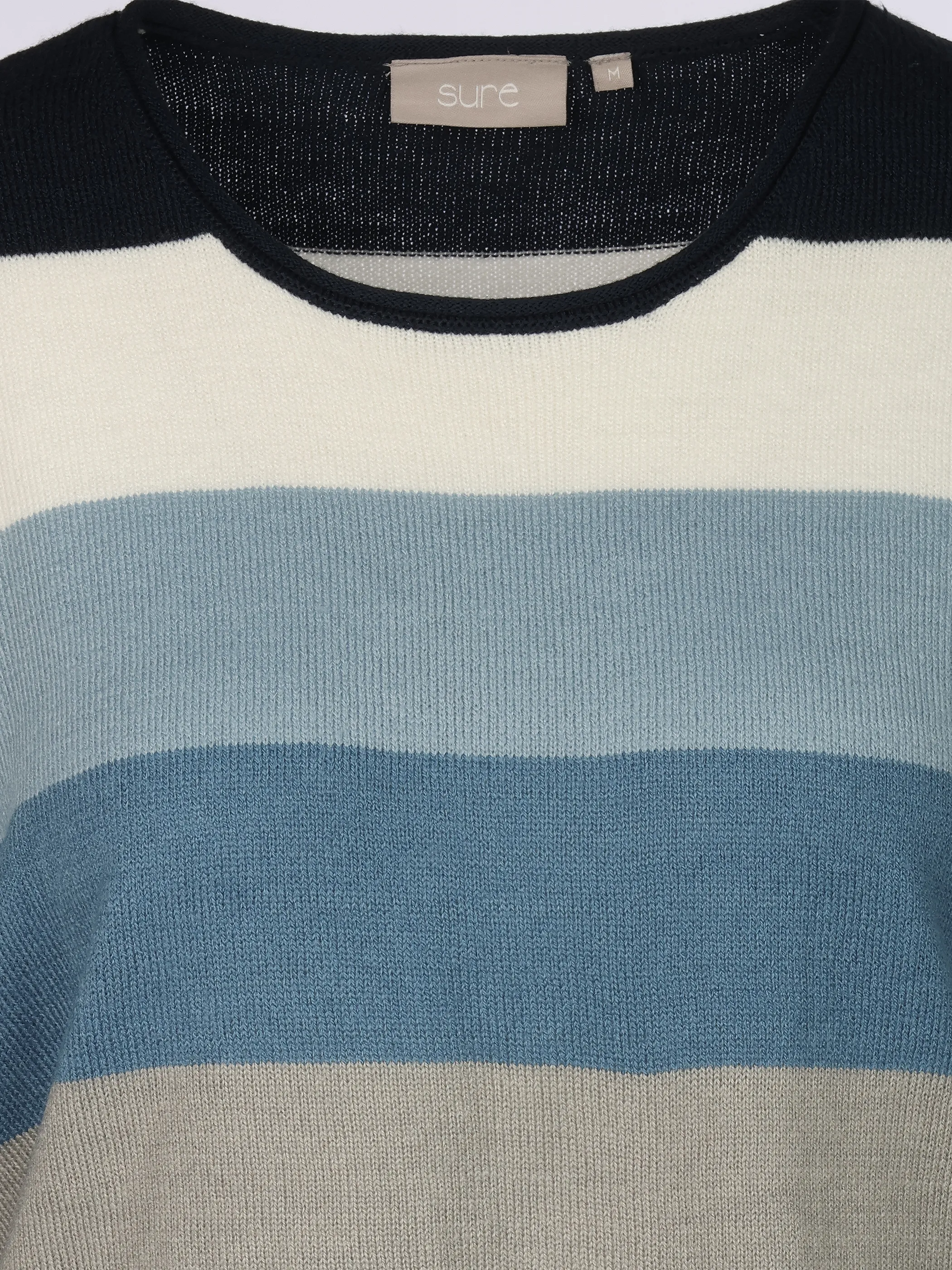 Sure Da-Pullover "Cashmere like" Blau 912702 BLUE 3
