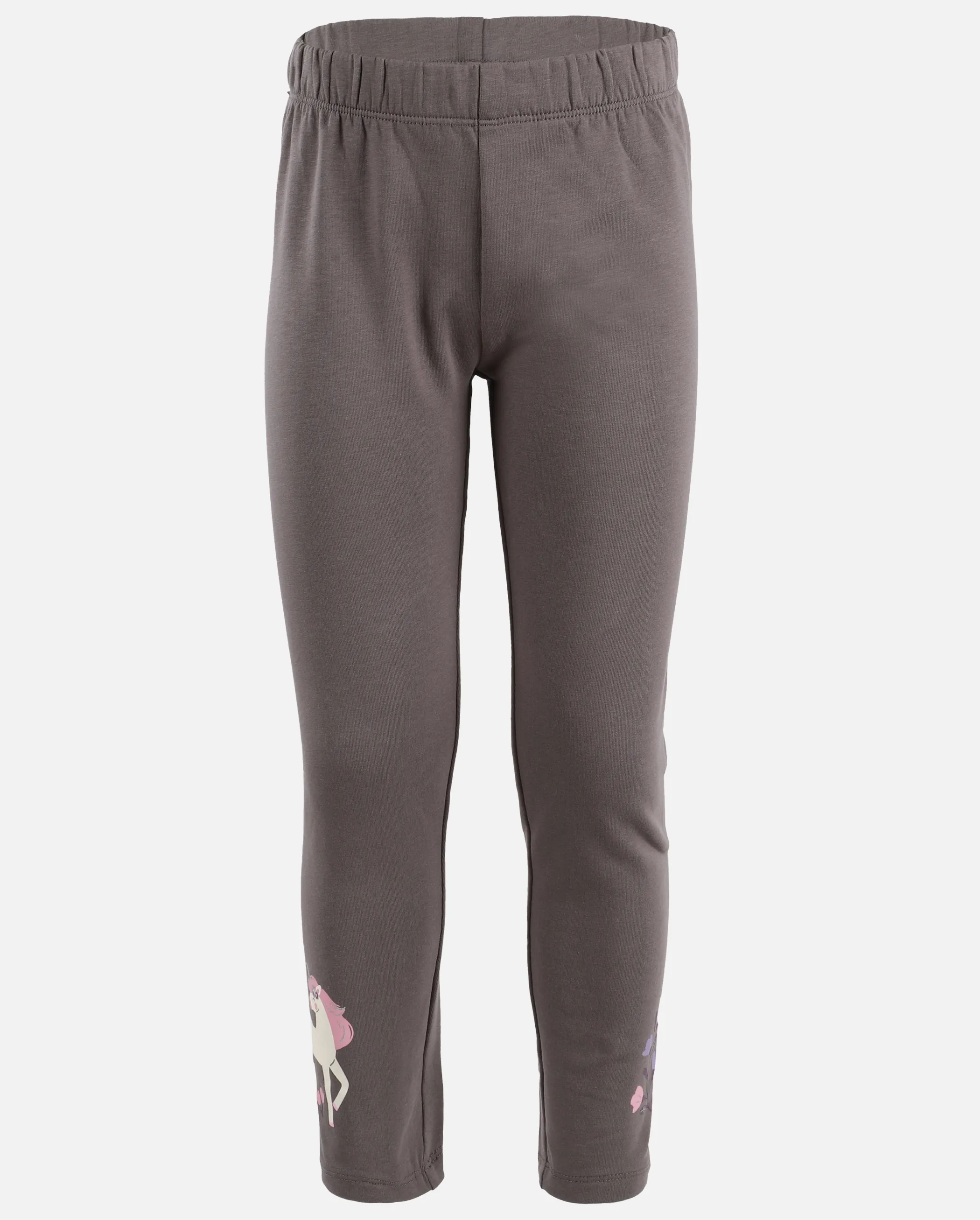 One Way KM Leggings mit Print am Beinende in Dunkelgrau Grau 913328 DUNKELGRAU 1