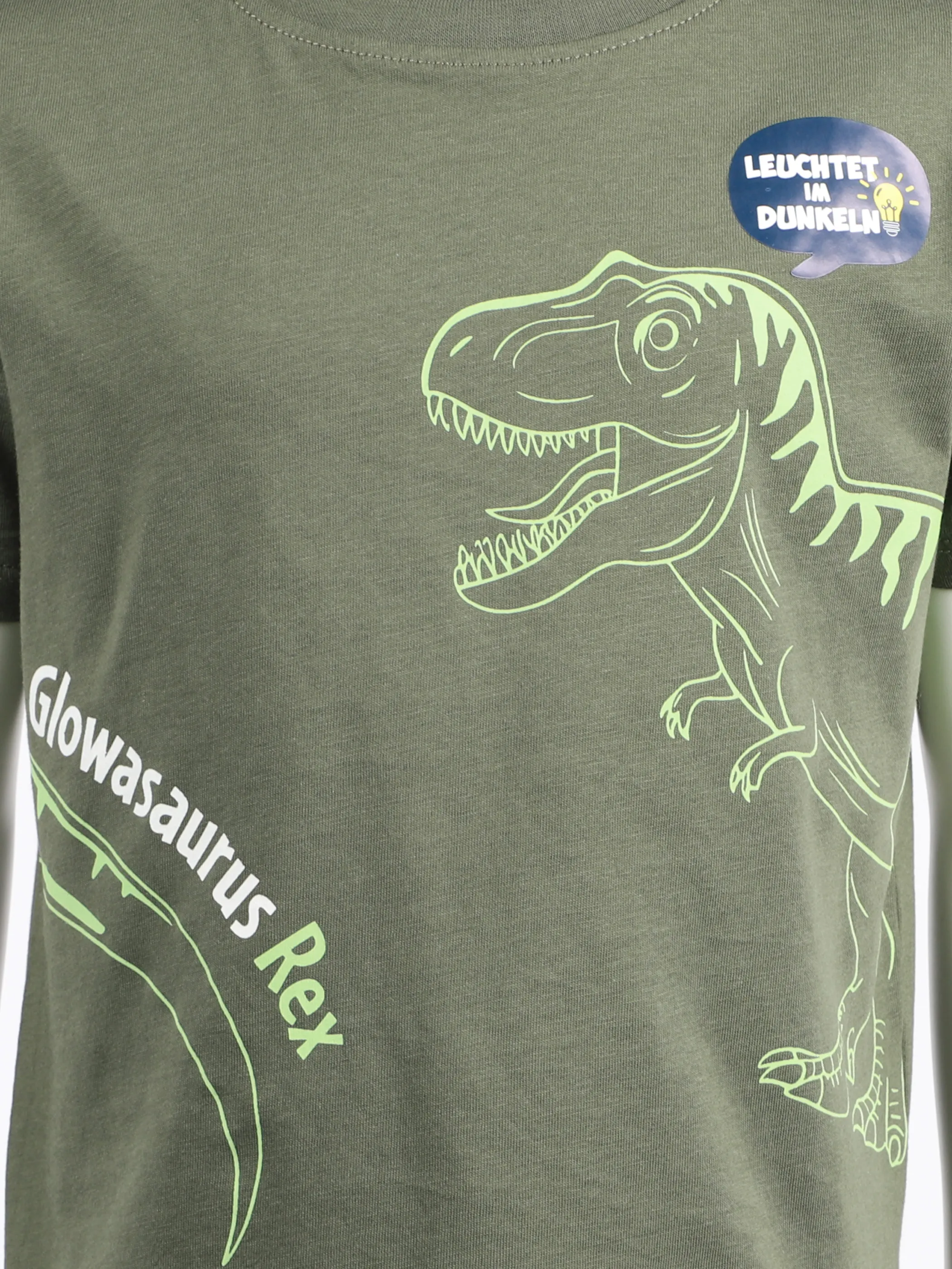 One Way MB T-Shirt Dino FP,glow in the dark effekt, blau Blau 923247 BLA 3