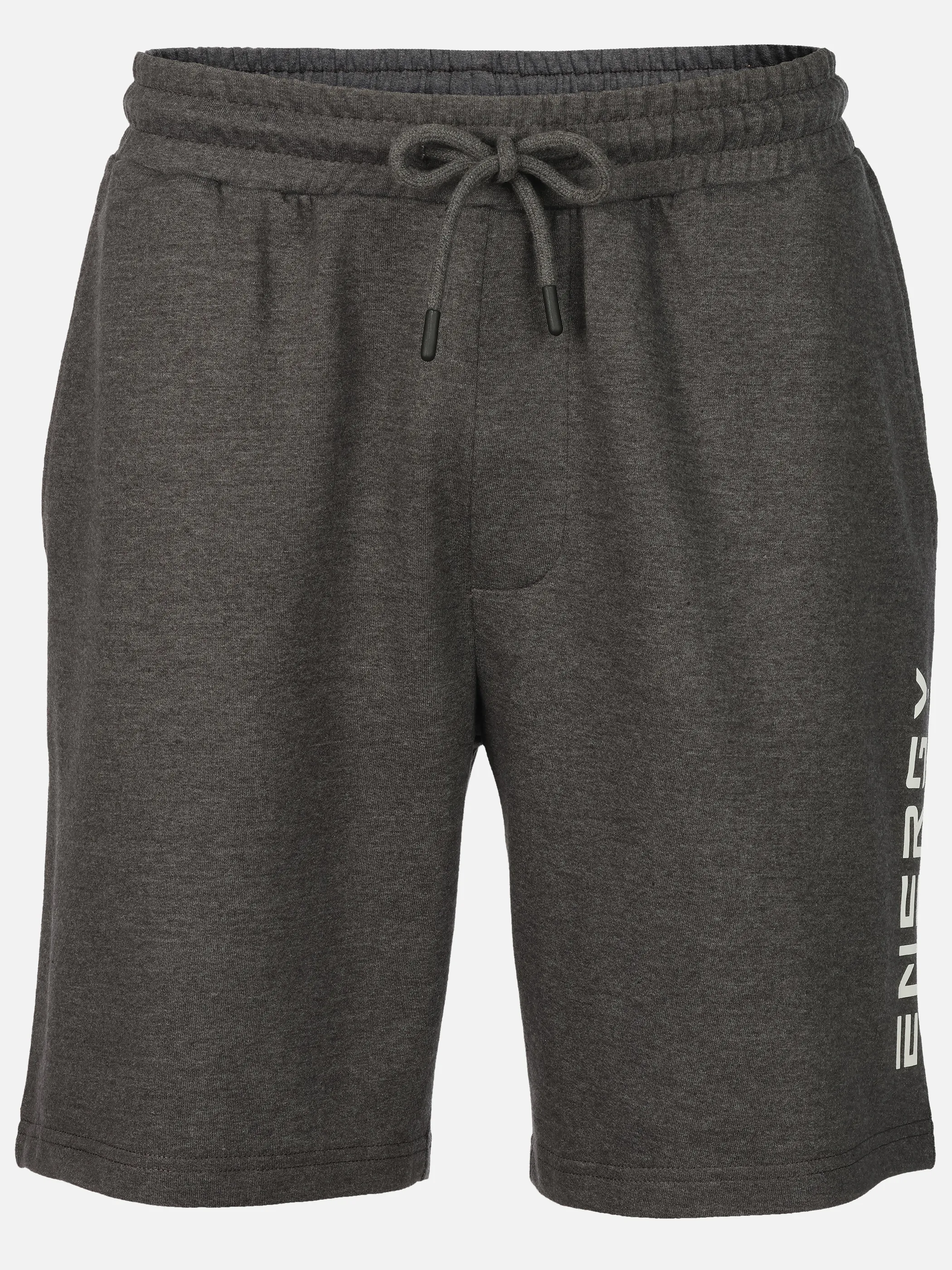 Grinario Sports He-Shorts ENERGY, French Terry Grau 923440 DARK GREY 1