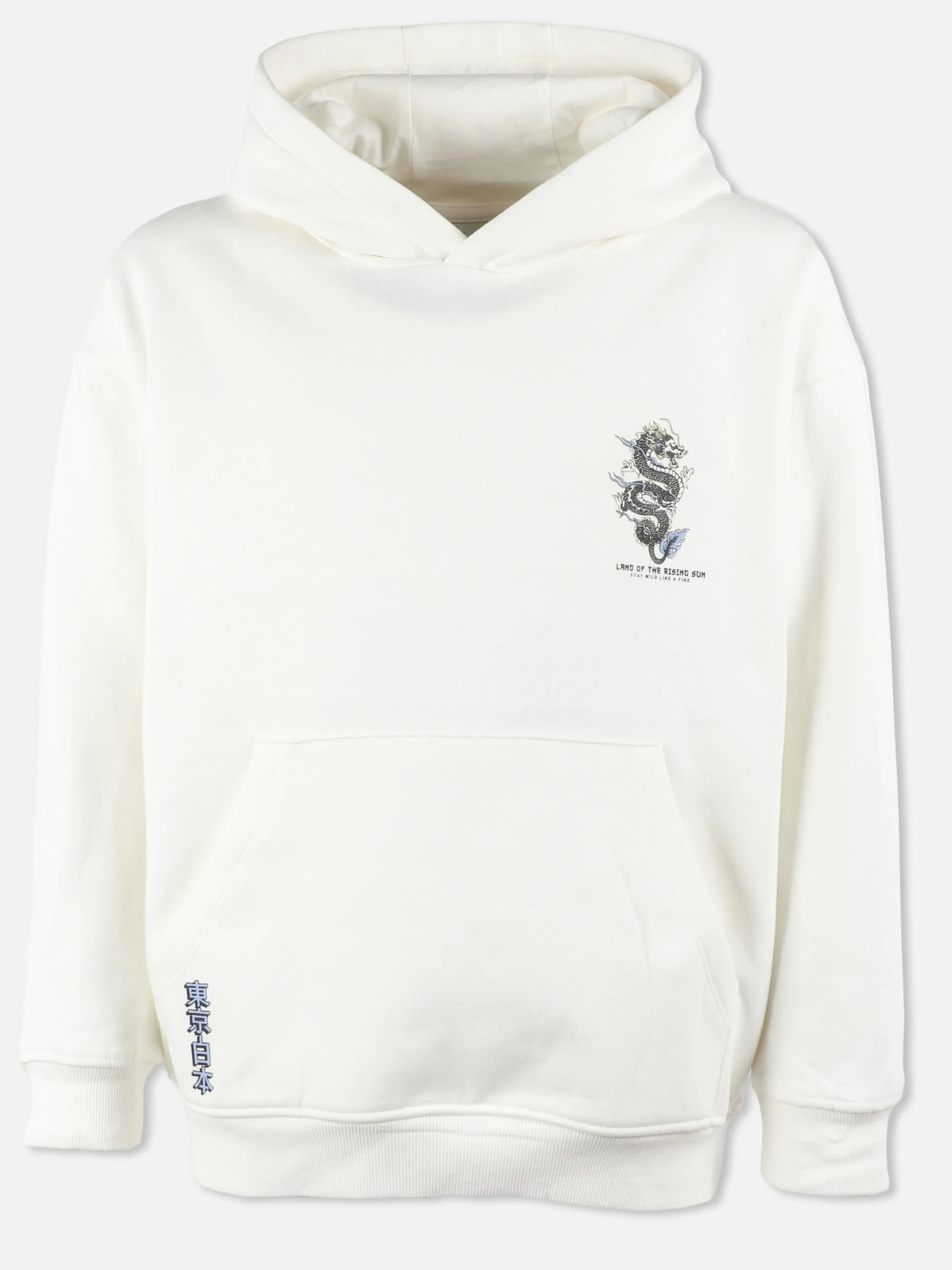 One Way JJ Sweatshirt weiß mit back Print Weiß 930331 WE 1