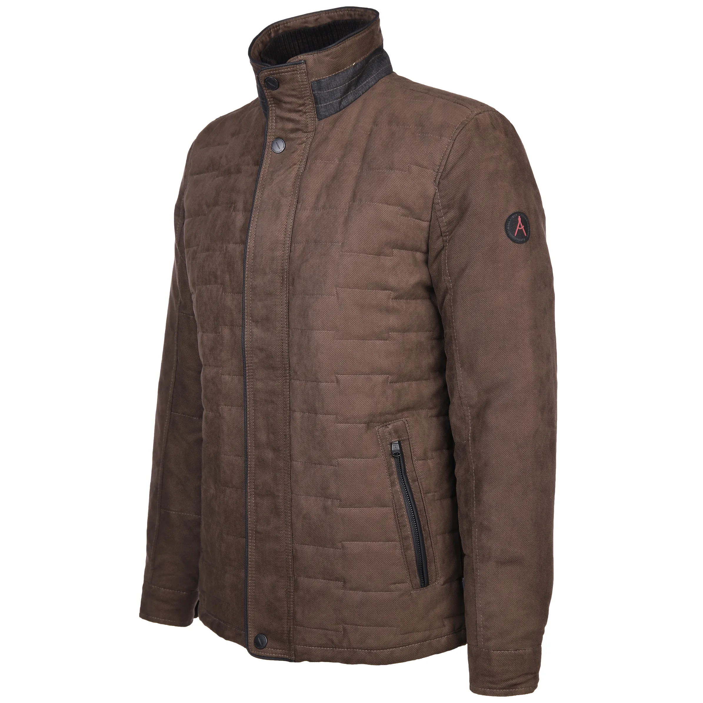 Jim Spencer He. Jacke wattiert printed Braun 887905 BROWN 3 Jim Spencer He. Jacke wattiert printed Braun 887905 BROWN 3