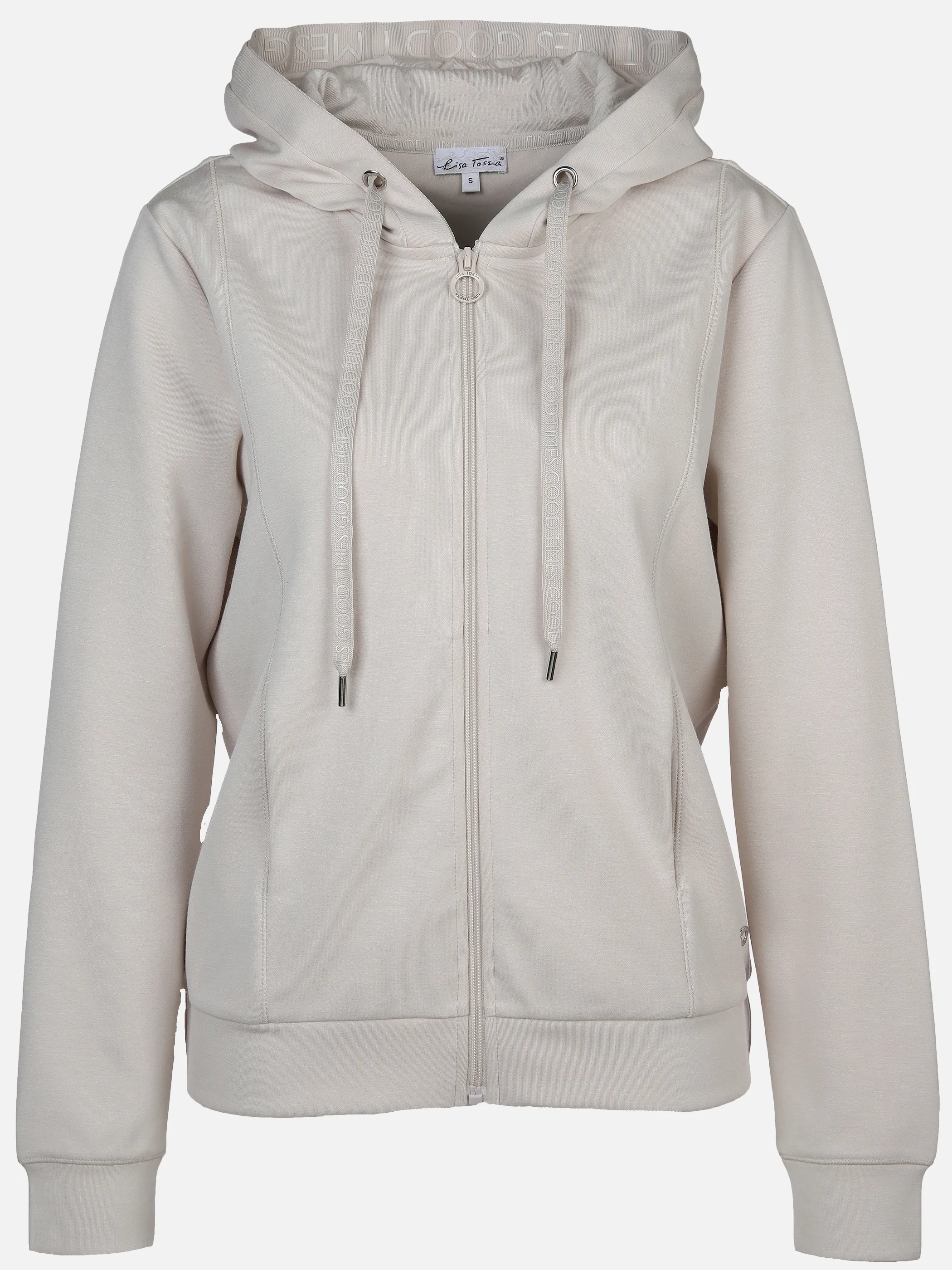 Lisa Tossa Da-Sweatcardigan m. Kapuze Beige 890844 FRENCH 1