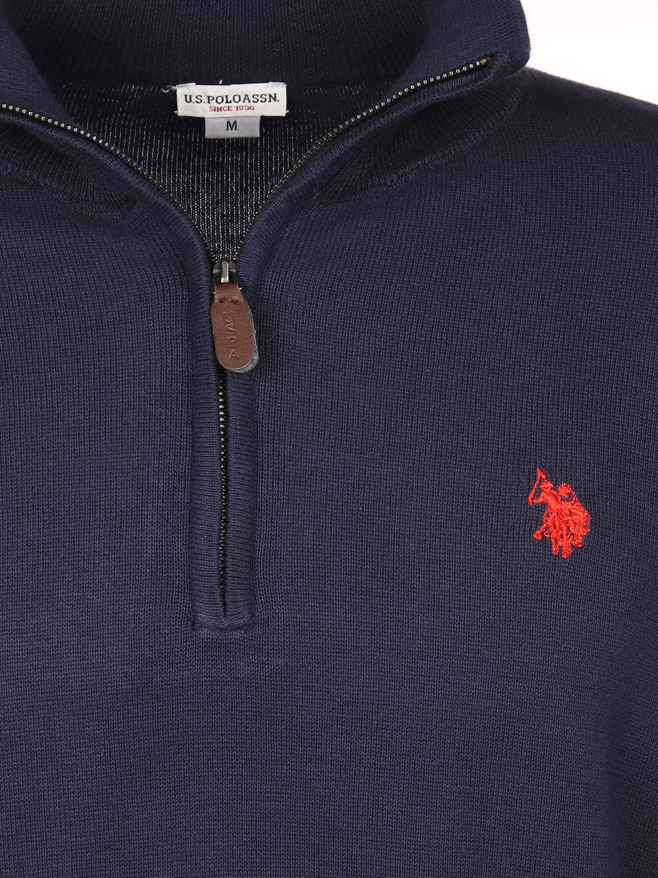 U.S. Polo Assn. He. Stricktroyer Zip Blau 900813 171 NAVY 3 U.S. Polo Assn. He. Stricktroyer Zip Blau 900813 171 NAVY 3