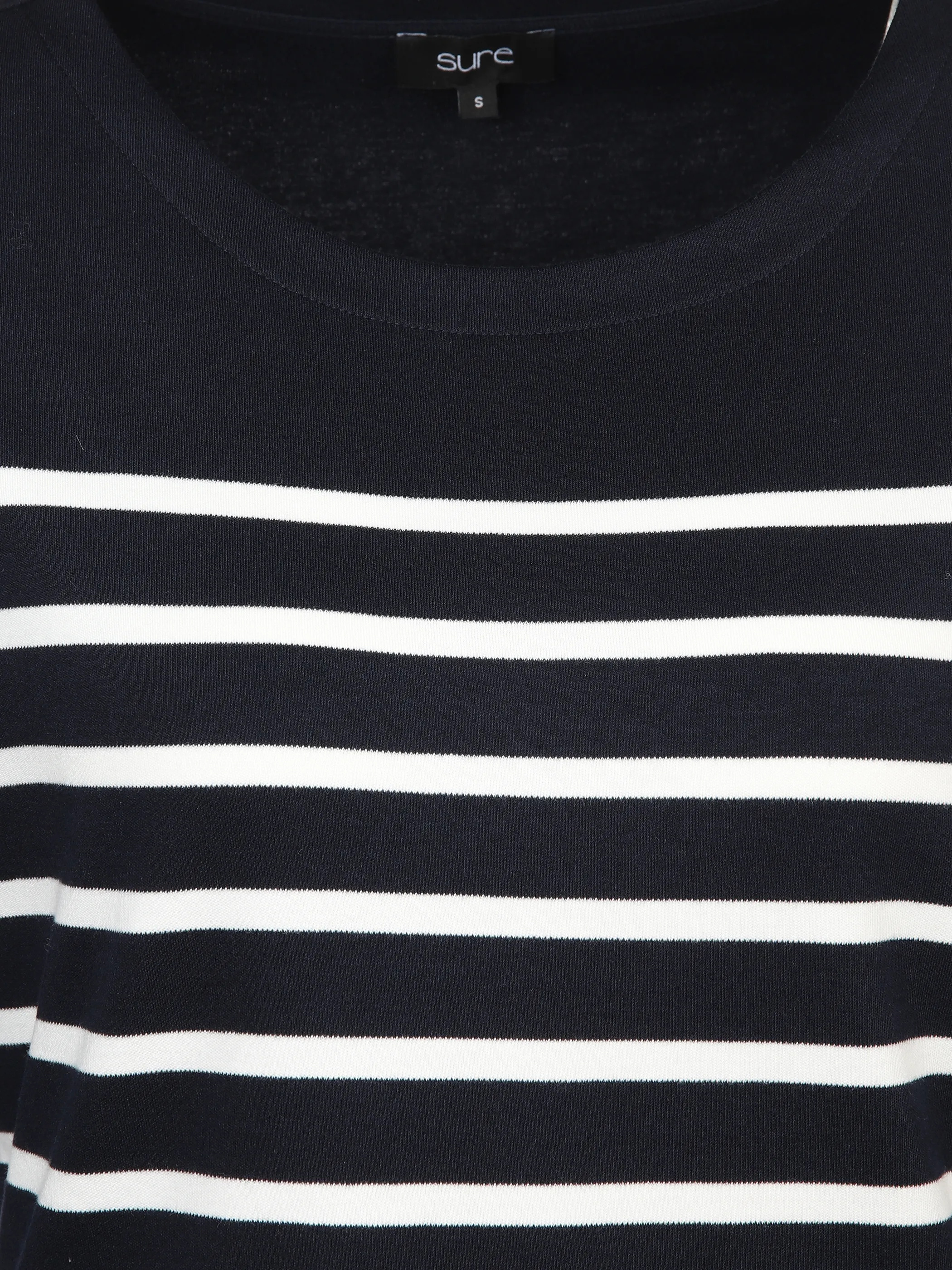 Sure Da-Streifenshirt m. 3/4 Arm Marine 889305 NAVY OFF 3