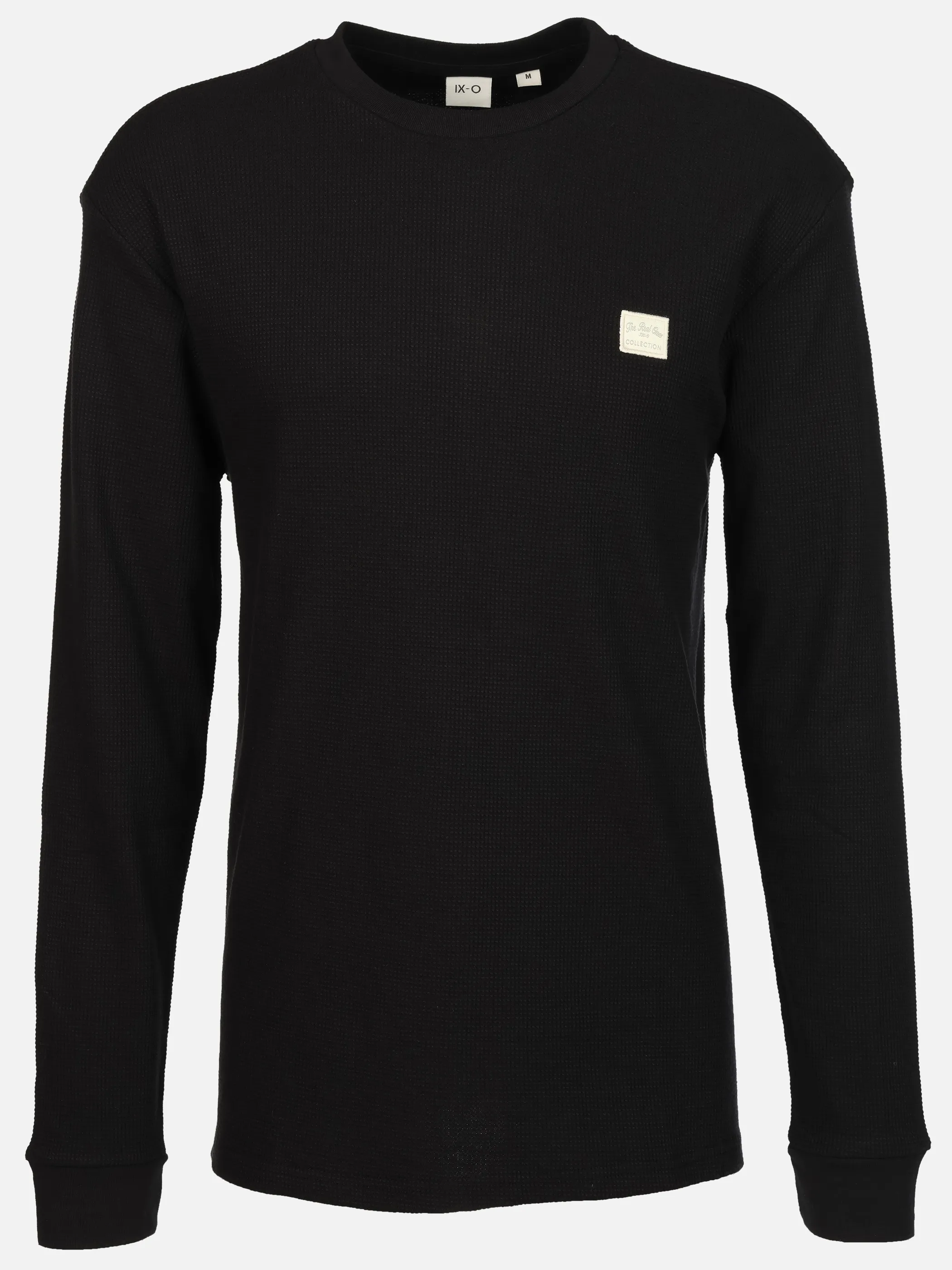 IX-O YF He-T-Shirt, longsleeve Schwarz 930466 BLACK 1