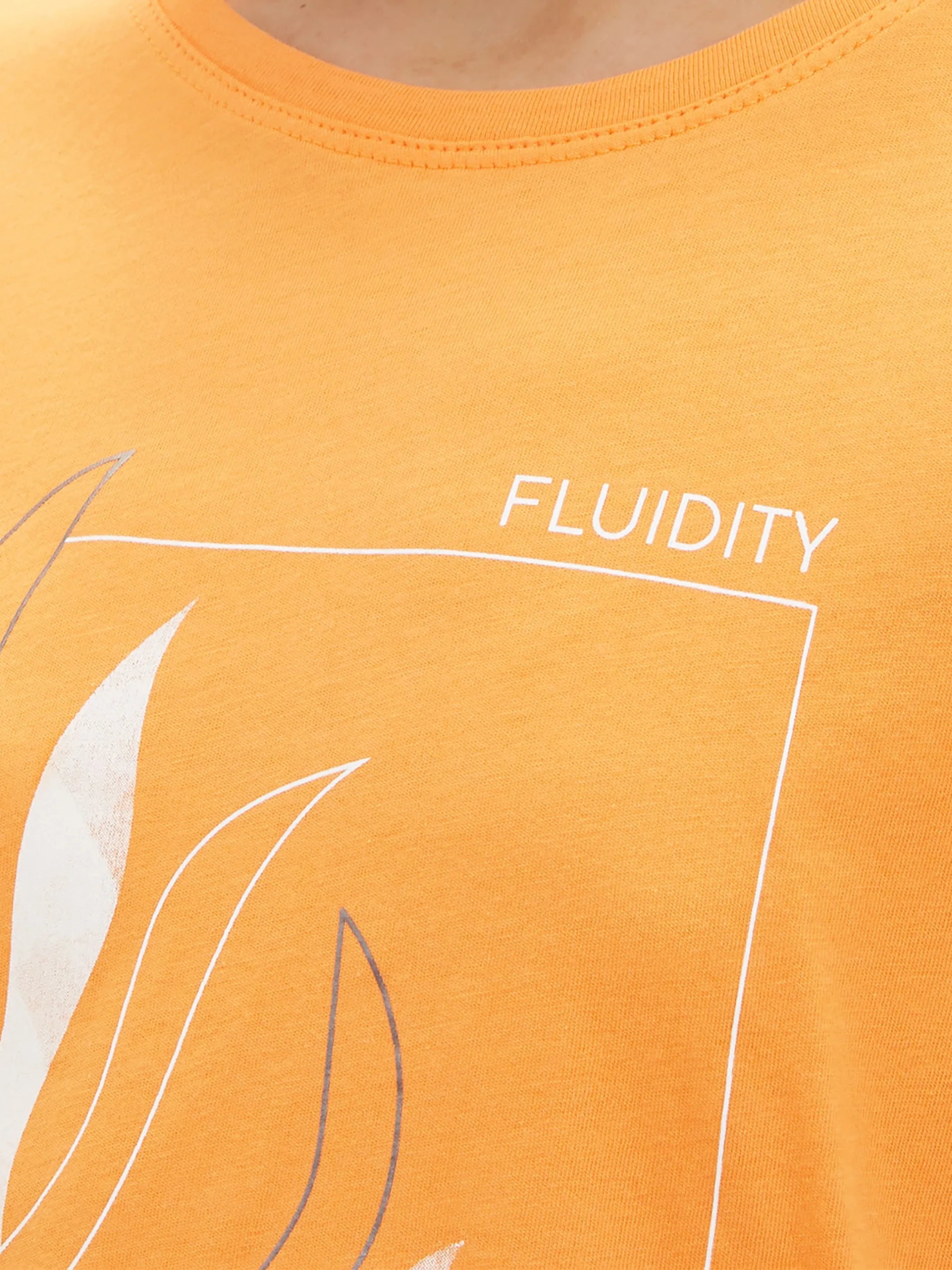 Tom Tailor 1035470 T-shirt frontprint Orange 874879 29751 3 Tom Tailor 1035470 T-shirt frontprint Orange 874879 29751 3
