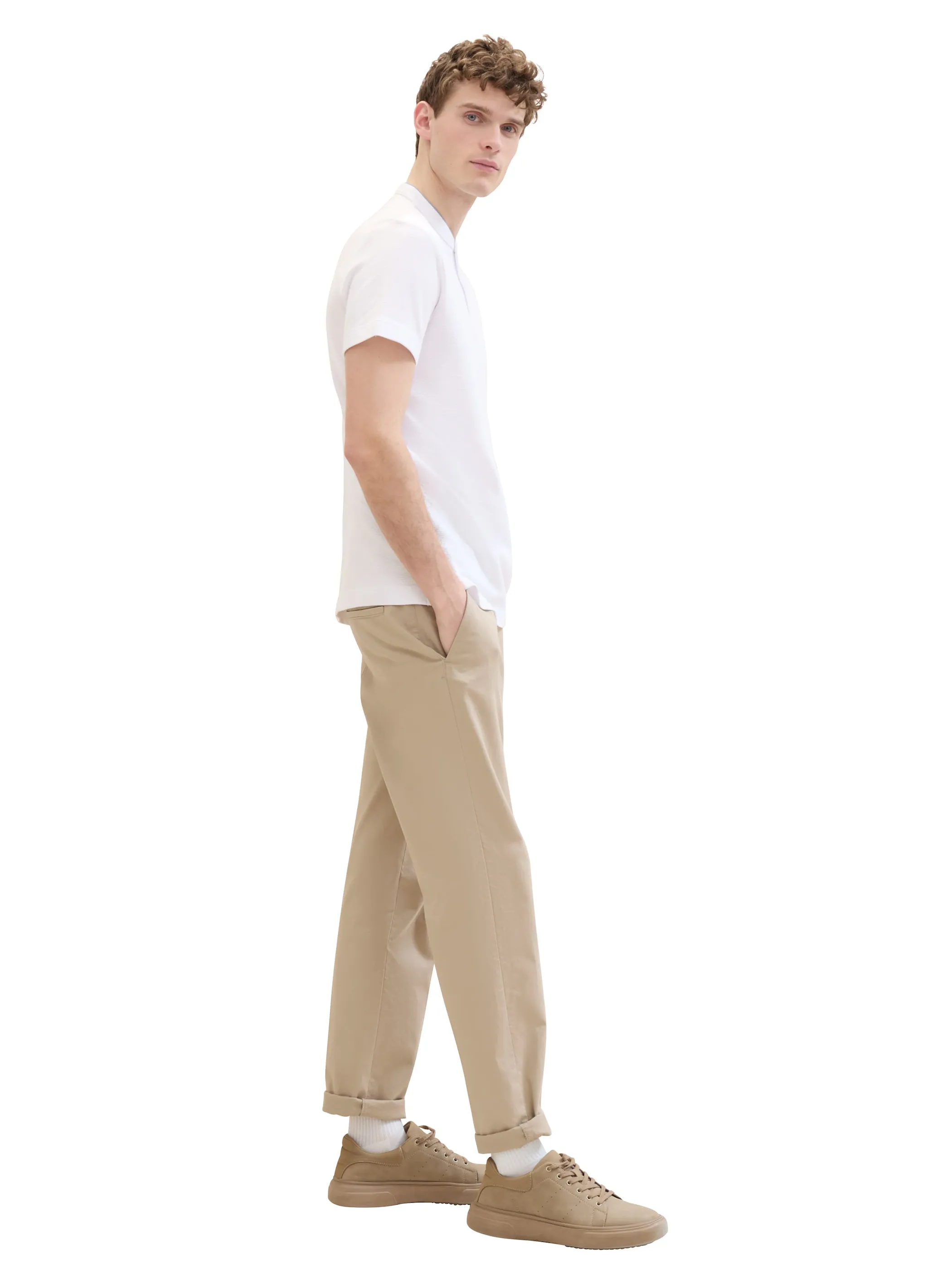 Tom Tailor 1041809 structured stand-up polo Weiß 895687 20000 4 Tom Tailor 1041809 structured stand-up polo Weiß 895687 20000 4