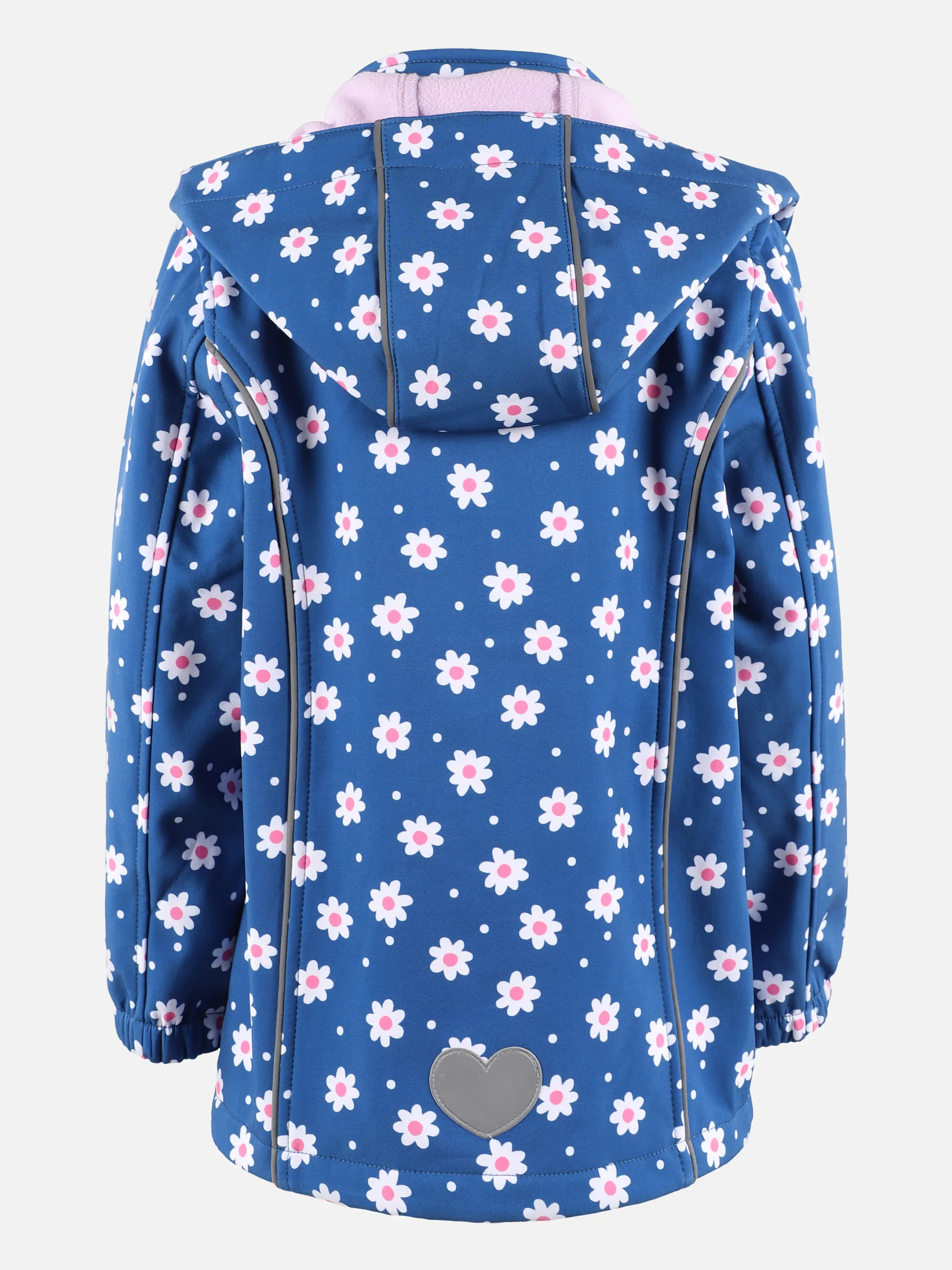 Stop + Go KM Softshelljacke mit AOP Blumen in navy Blau 875506 BLAU 2 Stop + Go KM Softshelljacke mit AOP Blumen in navy Blau 875506 BLAU 2