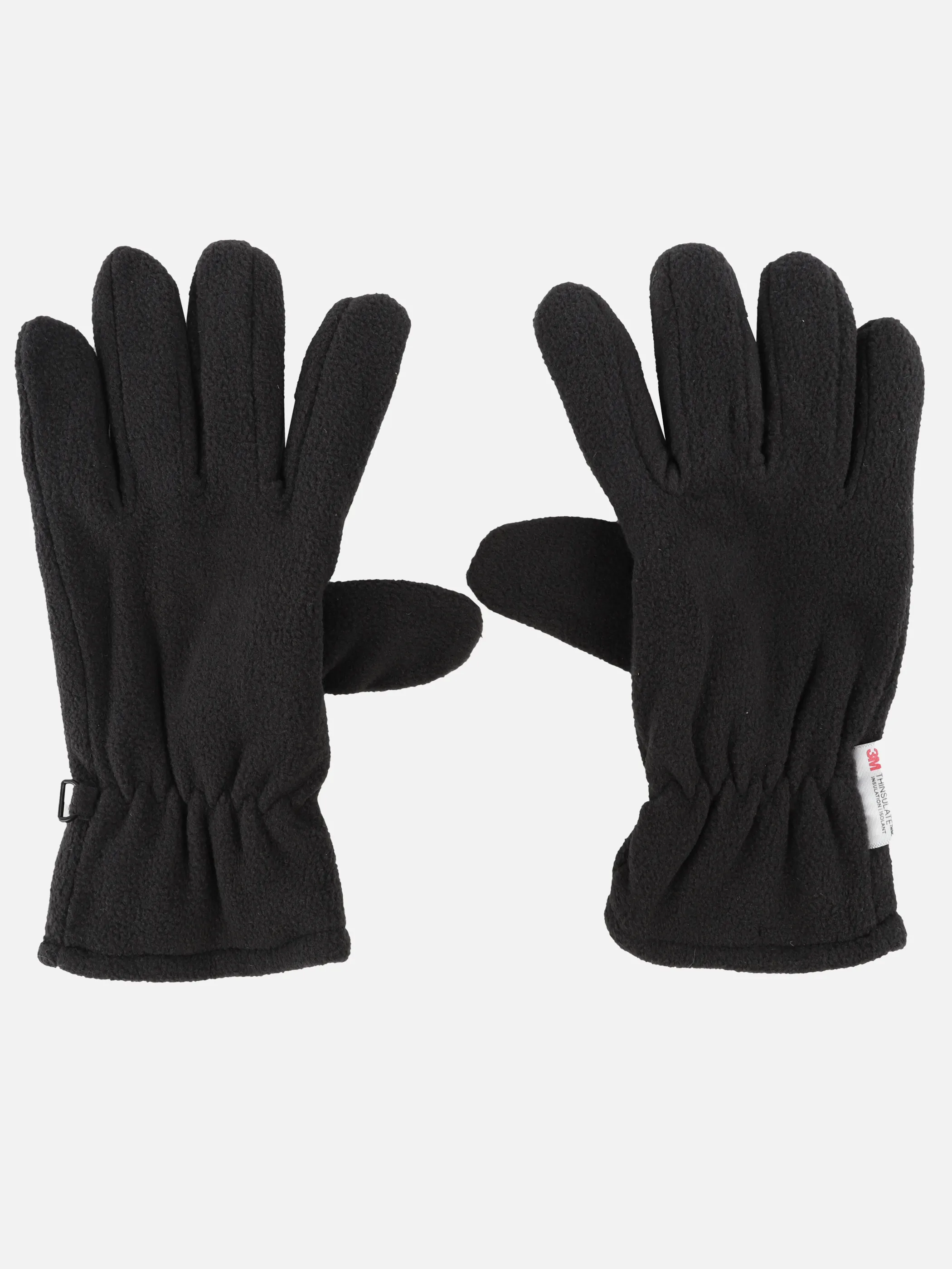 Grinario Sports Erw-Fleece Handschuhe Schwarz 916677 BLACK 1 Grinario Sports Erw-Fleece Handschuhe Schwarz 916677 BLACK 1