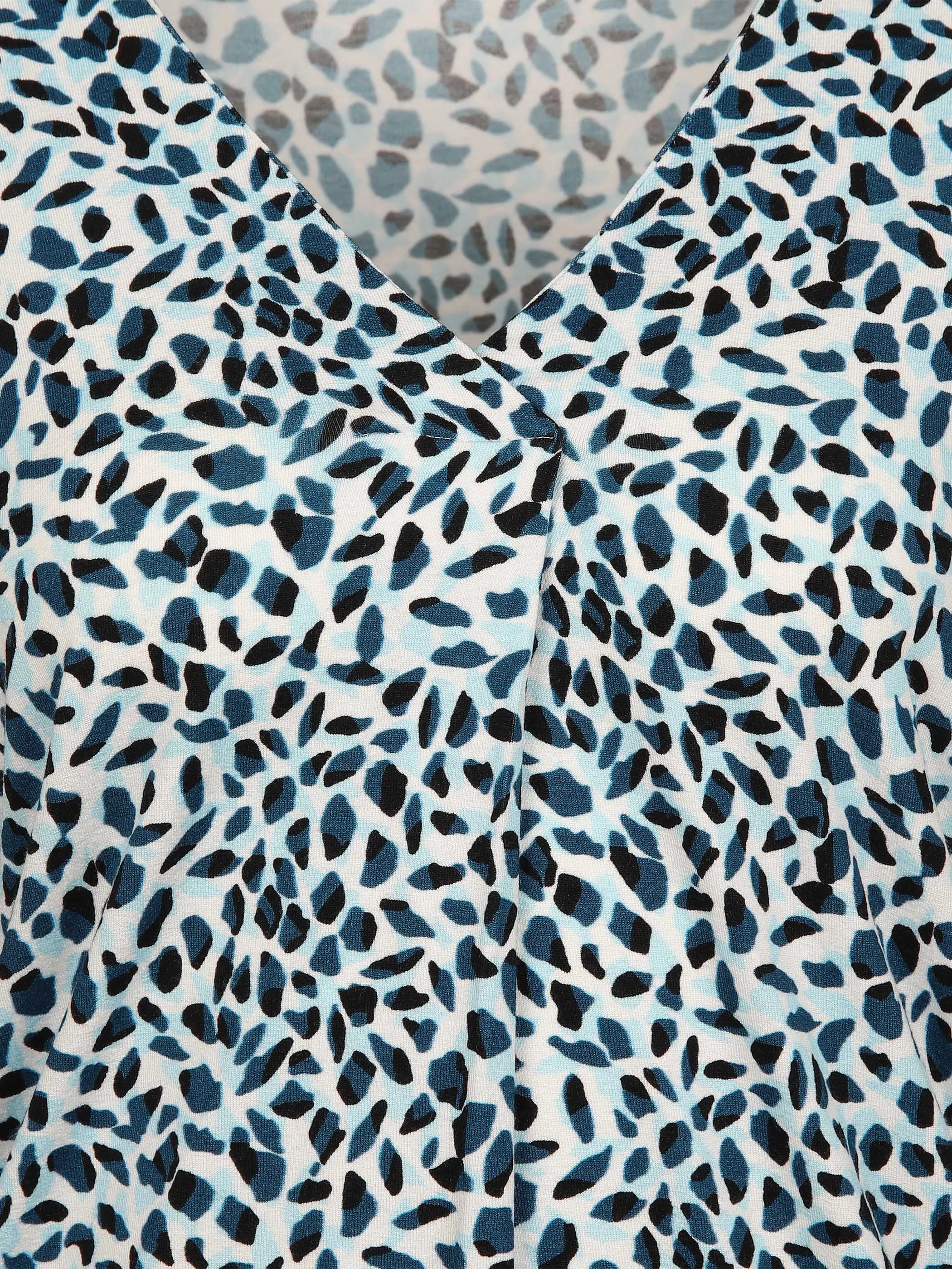 Sure Da-Shirt m. buntem Print Blau 893304 LIGHTBLUE 3