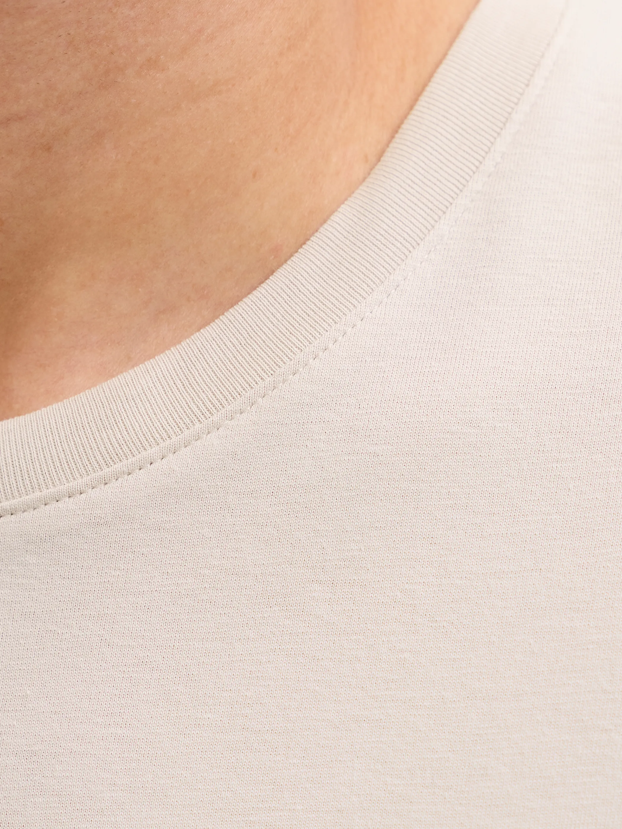 Jack Jones 12288536 JJEJEFF LOGO TEE SS S Braun 922266 176631 4