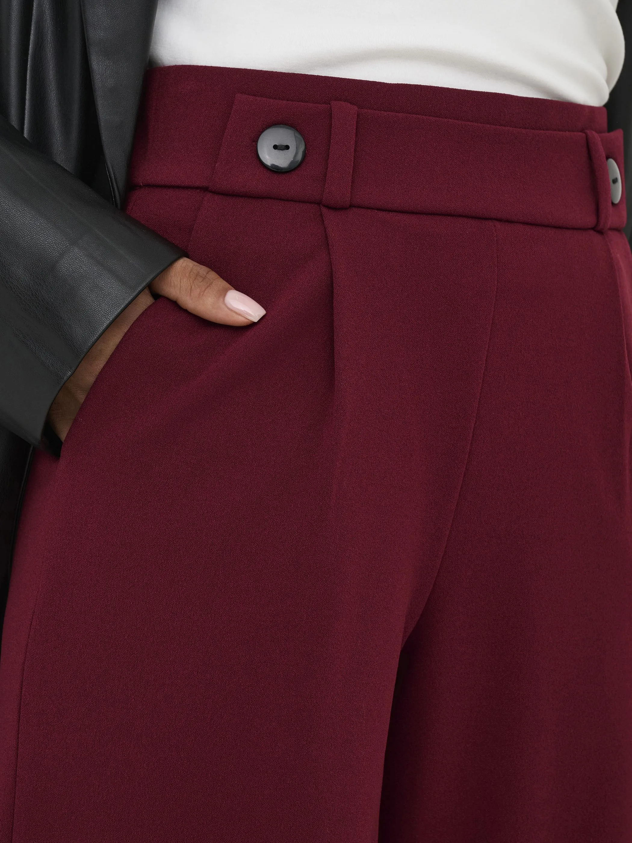 Jacqueline 15208430 JDYGEGGO NEW LONG PANT Rot 881744 182651001 3