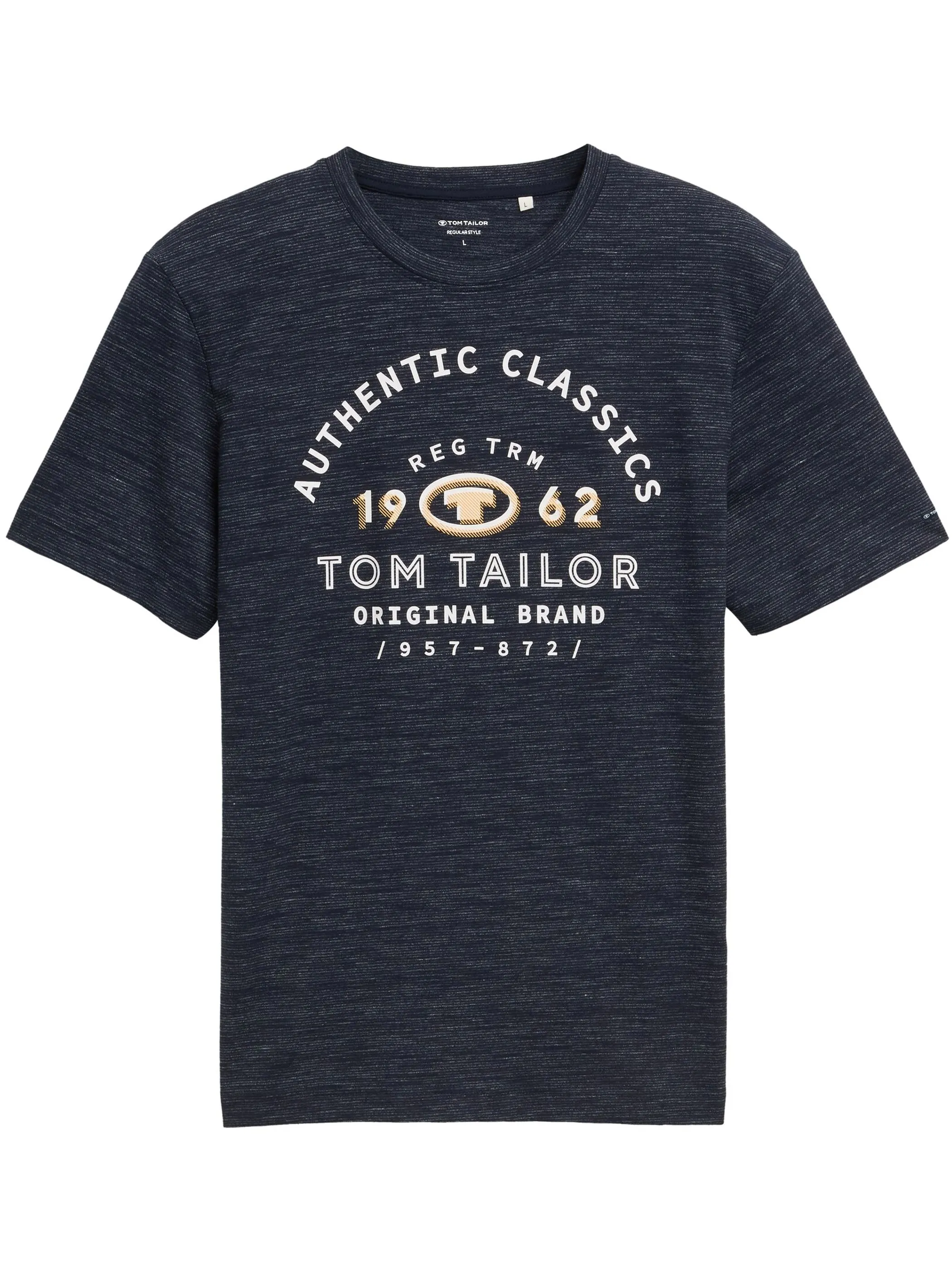 Tom Tailor 1045625 NOS printed t-shirt Blau 905873 32450 1