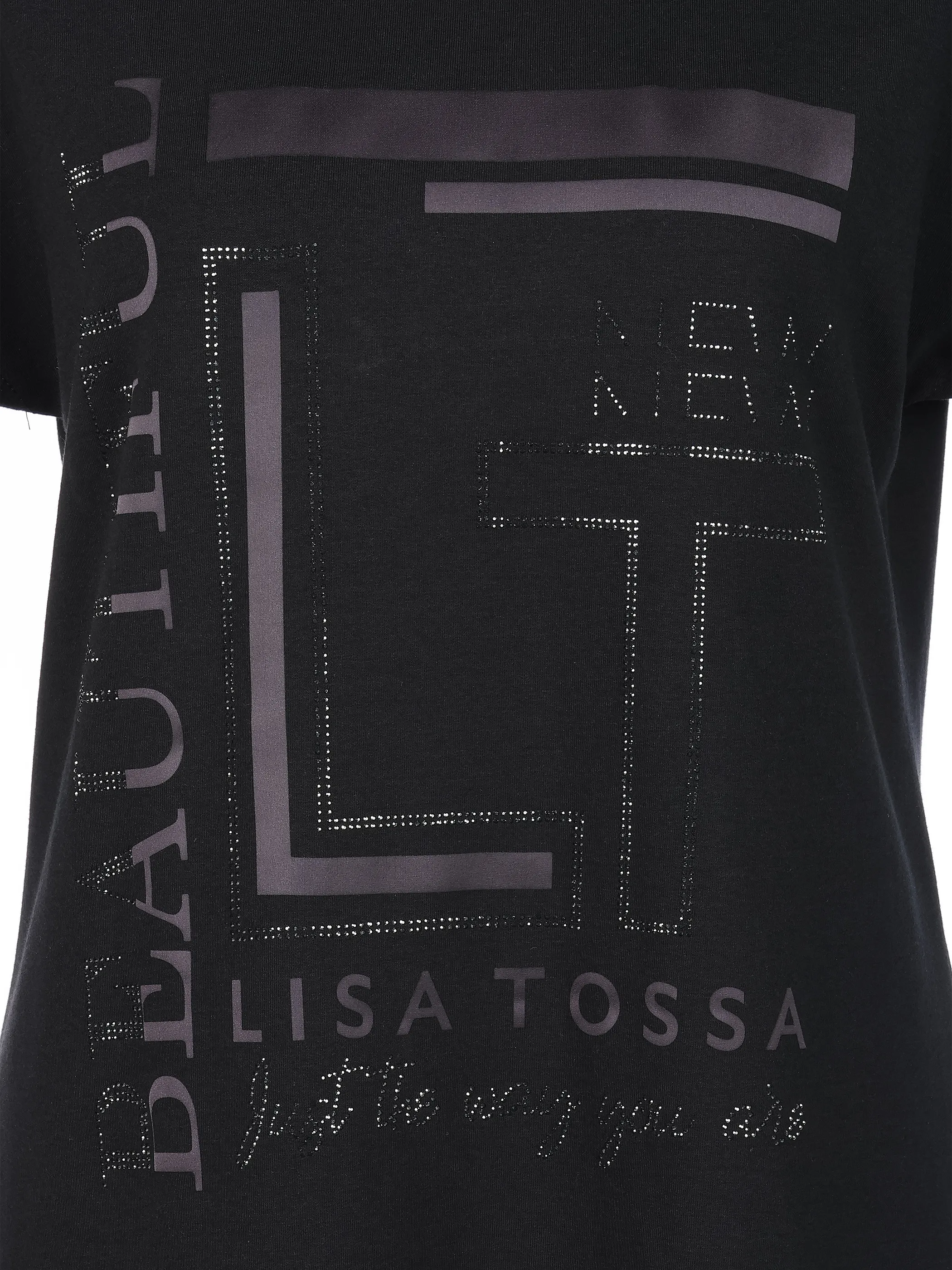 Lisa Tossa Da. Jersey Kleid Schwarz 926667 BLACK 3