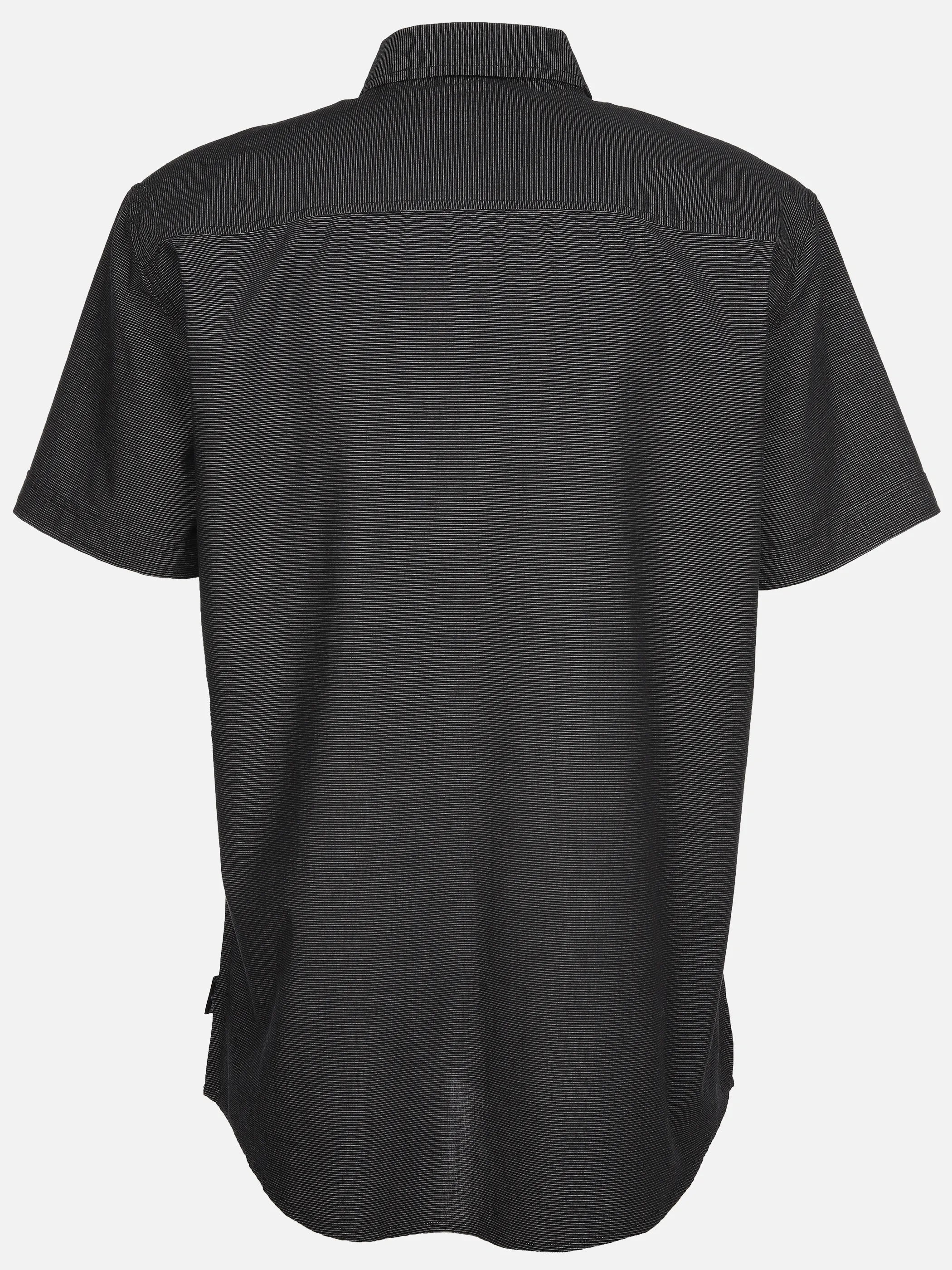 Marcel Battiston He. Freizeithemd 1/2 Arm slub Schwarz 892974 BLACK 2 Marcel Battiston He. Freizeithemd 1/2 Arm slub Schwarz 892974 BLACK 2