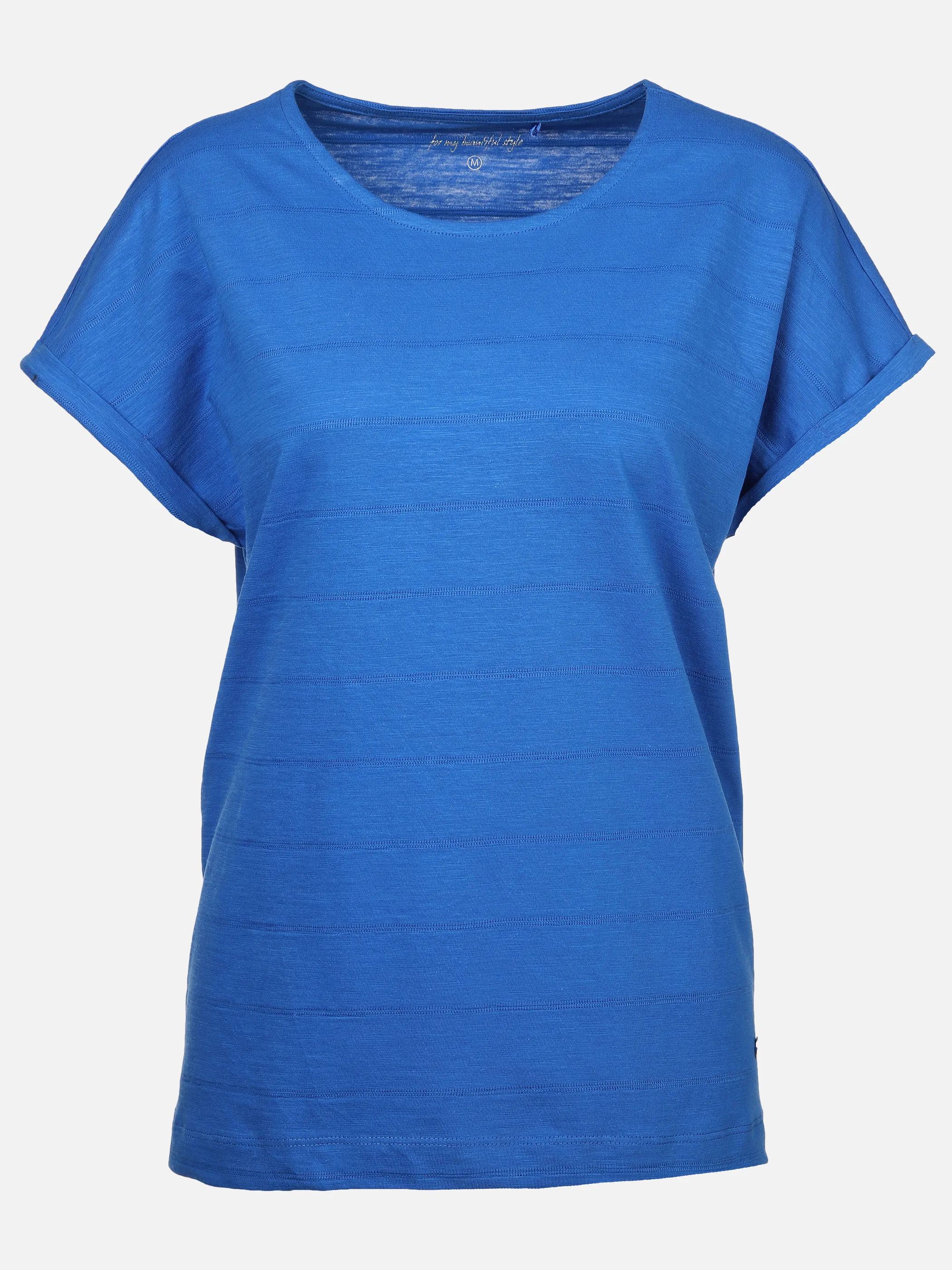 Sure Da-Struktur-T-Shirt Blau 889316 INK BLUE 1
