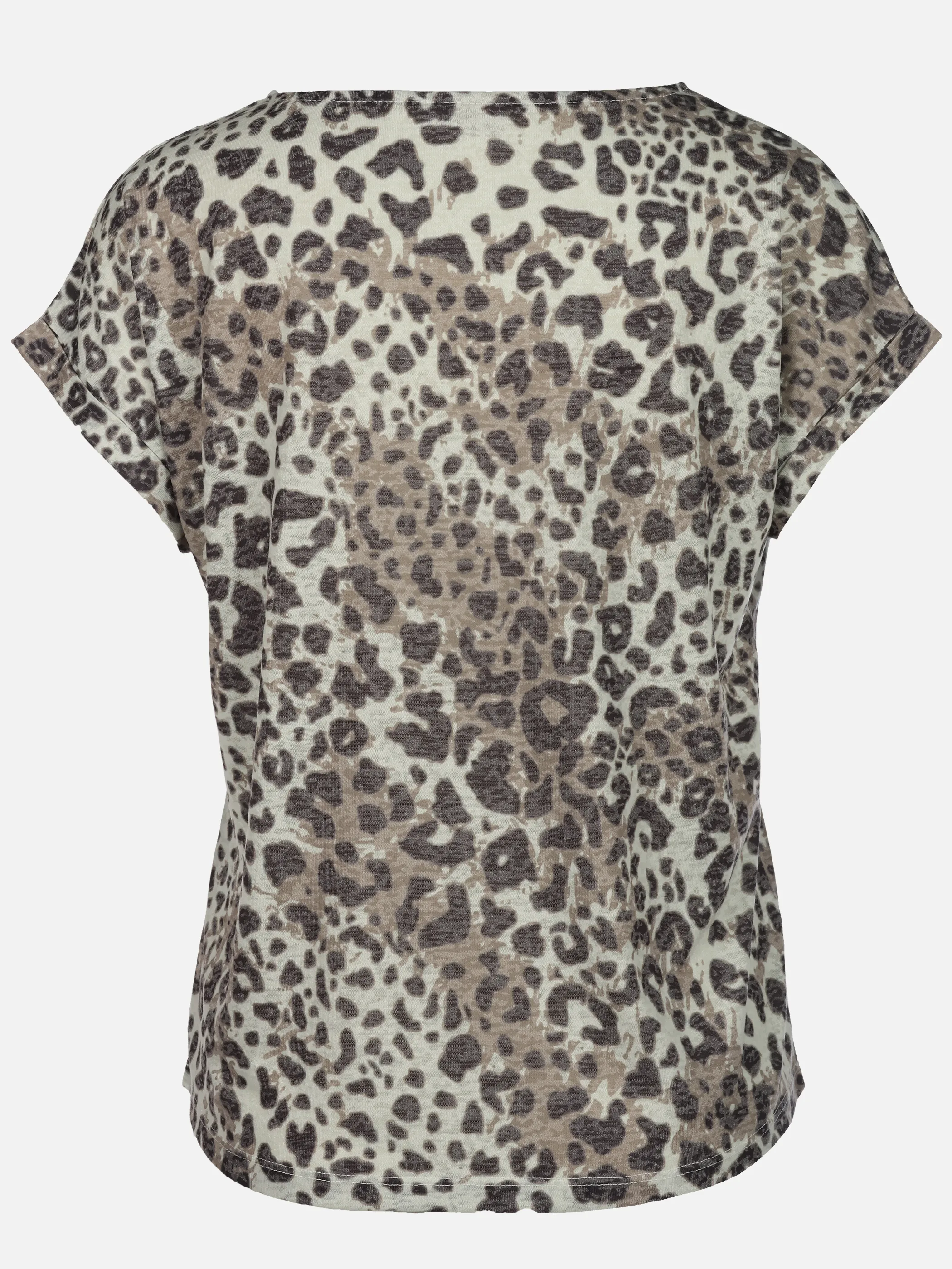 Sure Da-Ausbrenner Shirt m. Straß Braun 924895 P3 LEO 2