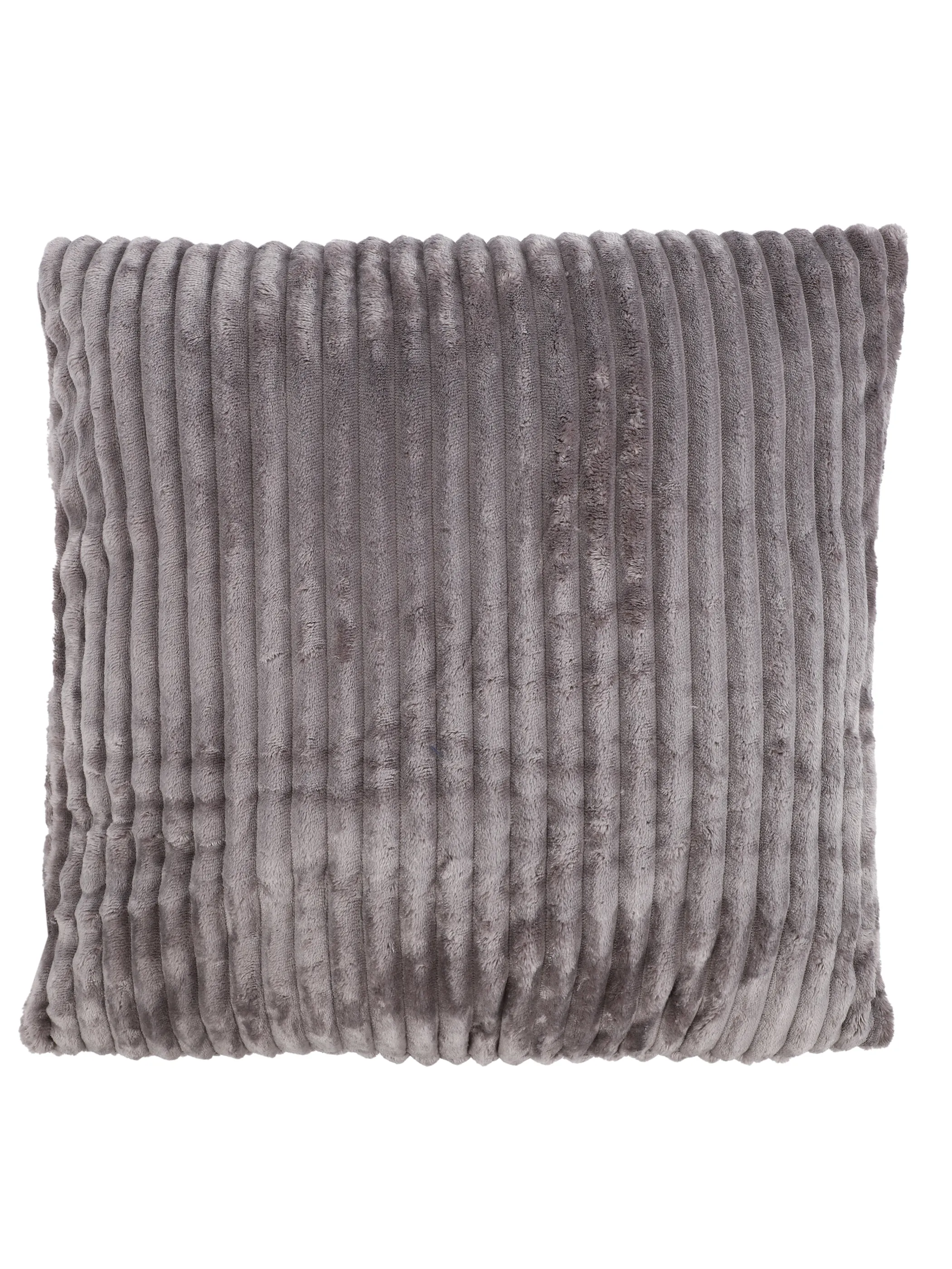 Dream House Kissen 45x45 Flannel Rib Grau 913176 GRAU 1
