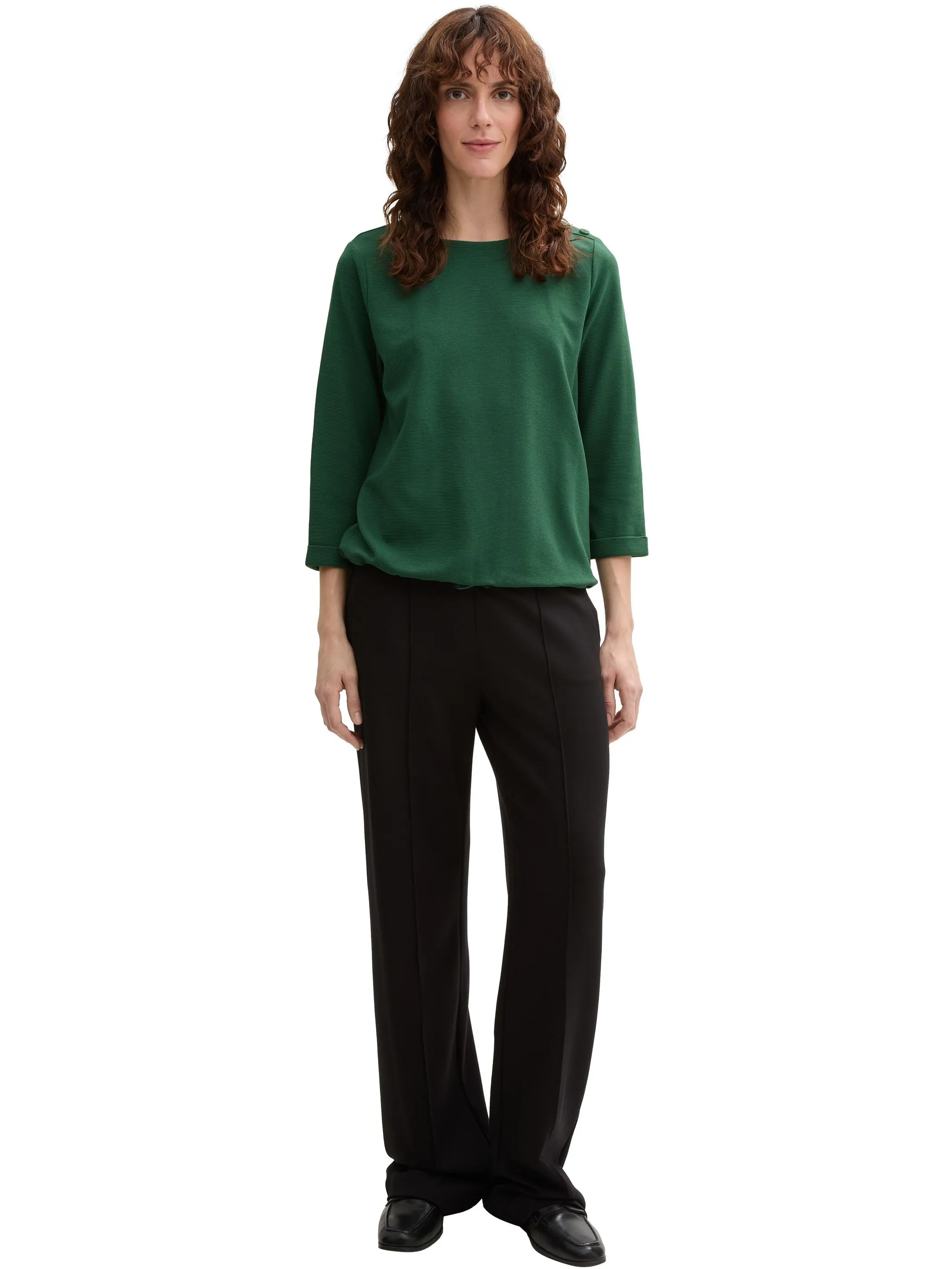 Tom Tailor 1045536 NOS T-shirt structured Grün 905959 30024 4