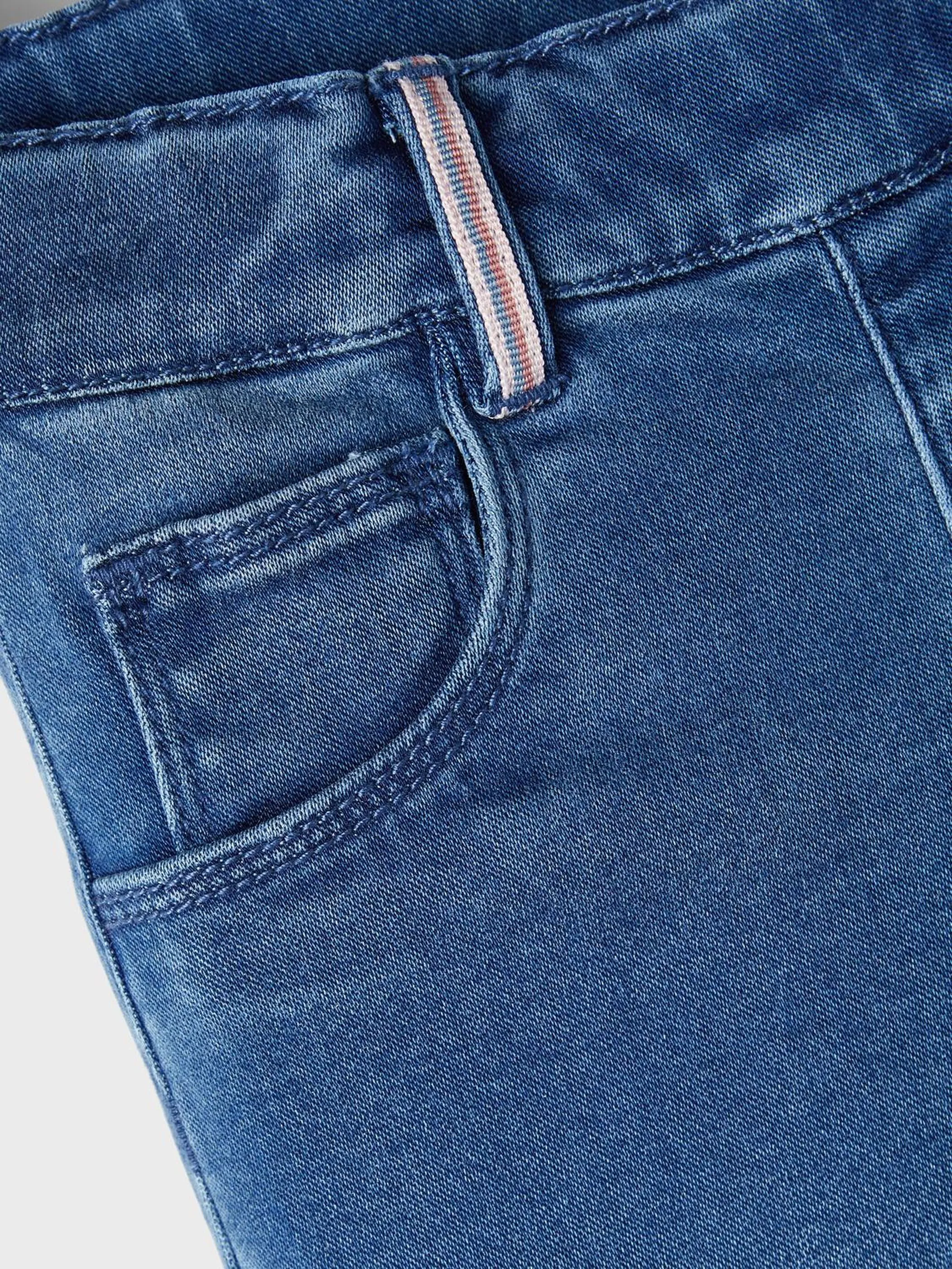 name it 13212607 NMFSALLI SLIM DNM LEG Blau 897473 180712 3