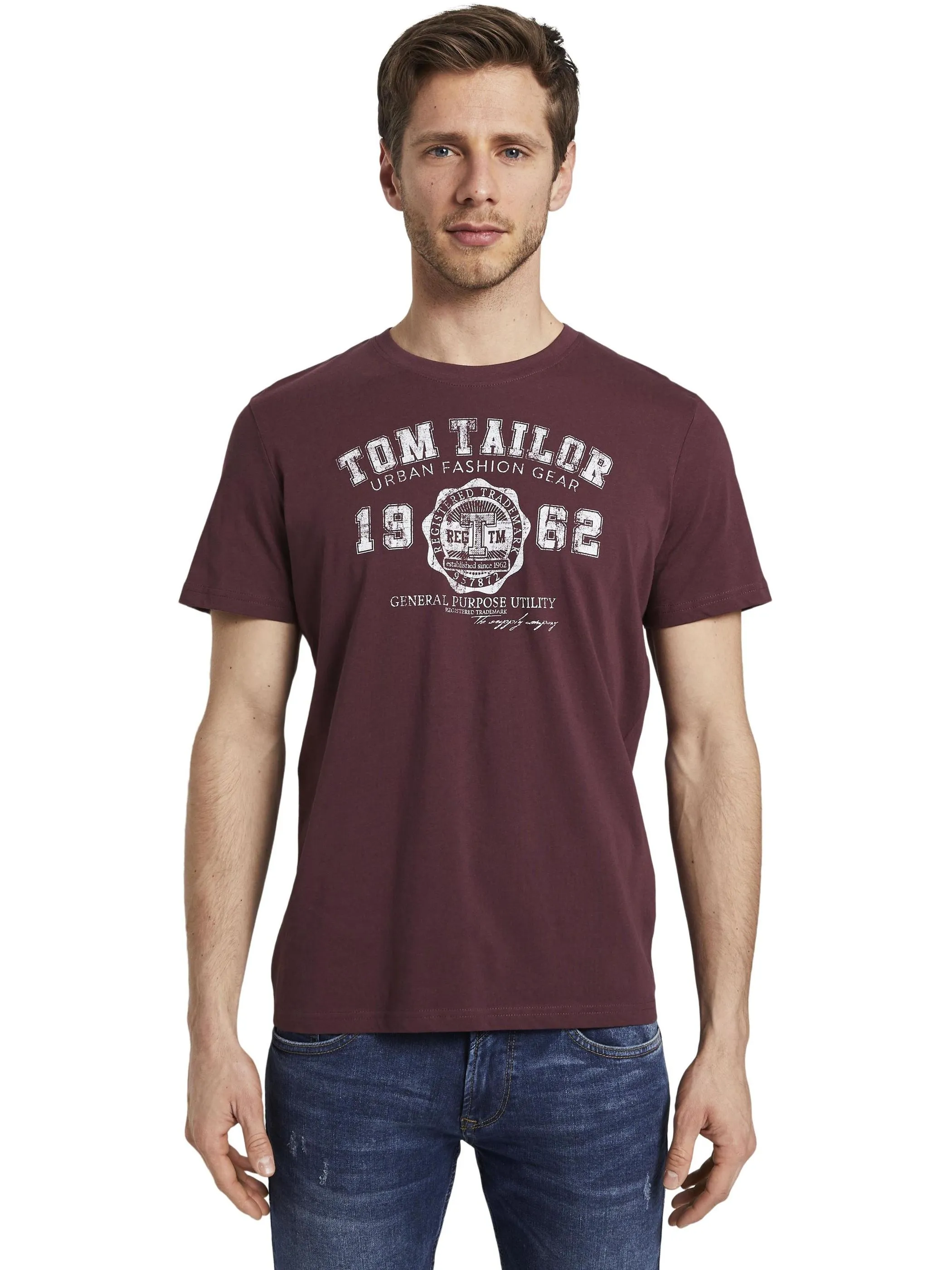 Tom Tailor 1008637 NOS logo tee "BASIC" Rot 807617 11333 4