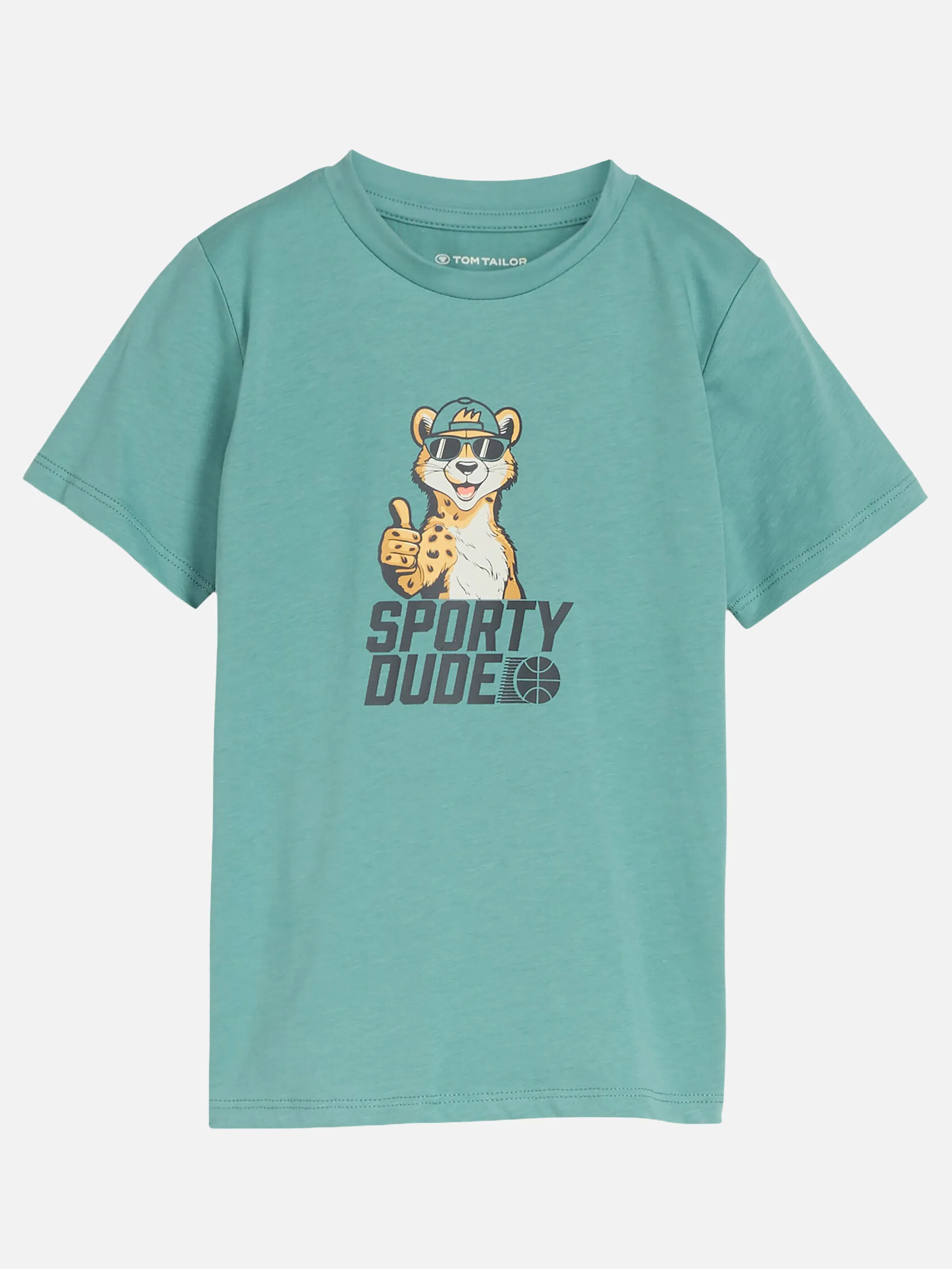 Tom Tailor 1049845 printed t-shirt Grün 929582 12881 1