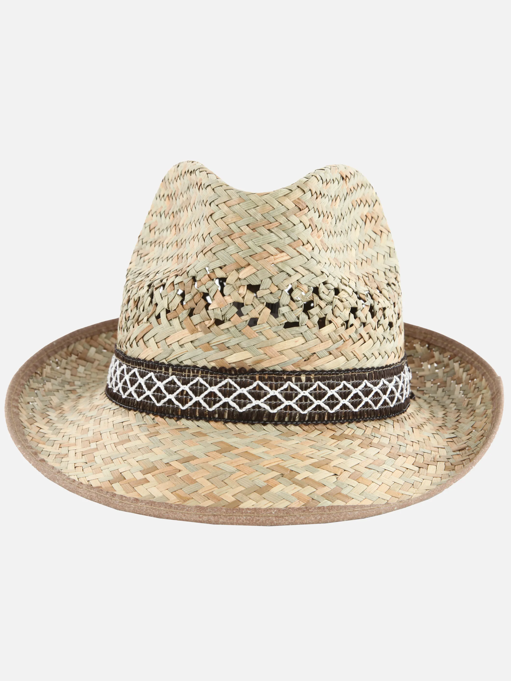 Jim Spencer He-Strohhut m. Band Beige 892328 NATUR 1