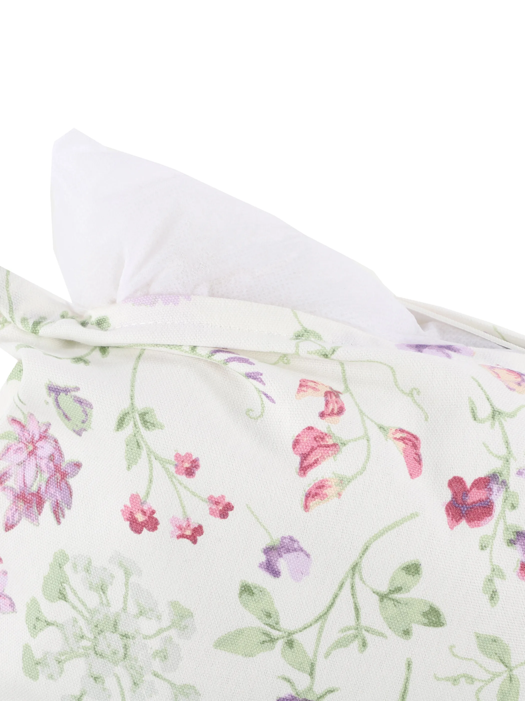 Dream House Kissen 45x45 Blumendruck Weiß 875989 WEIß GEM. 3