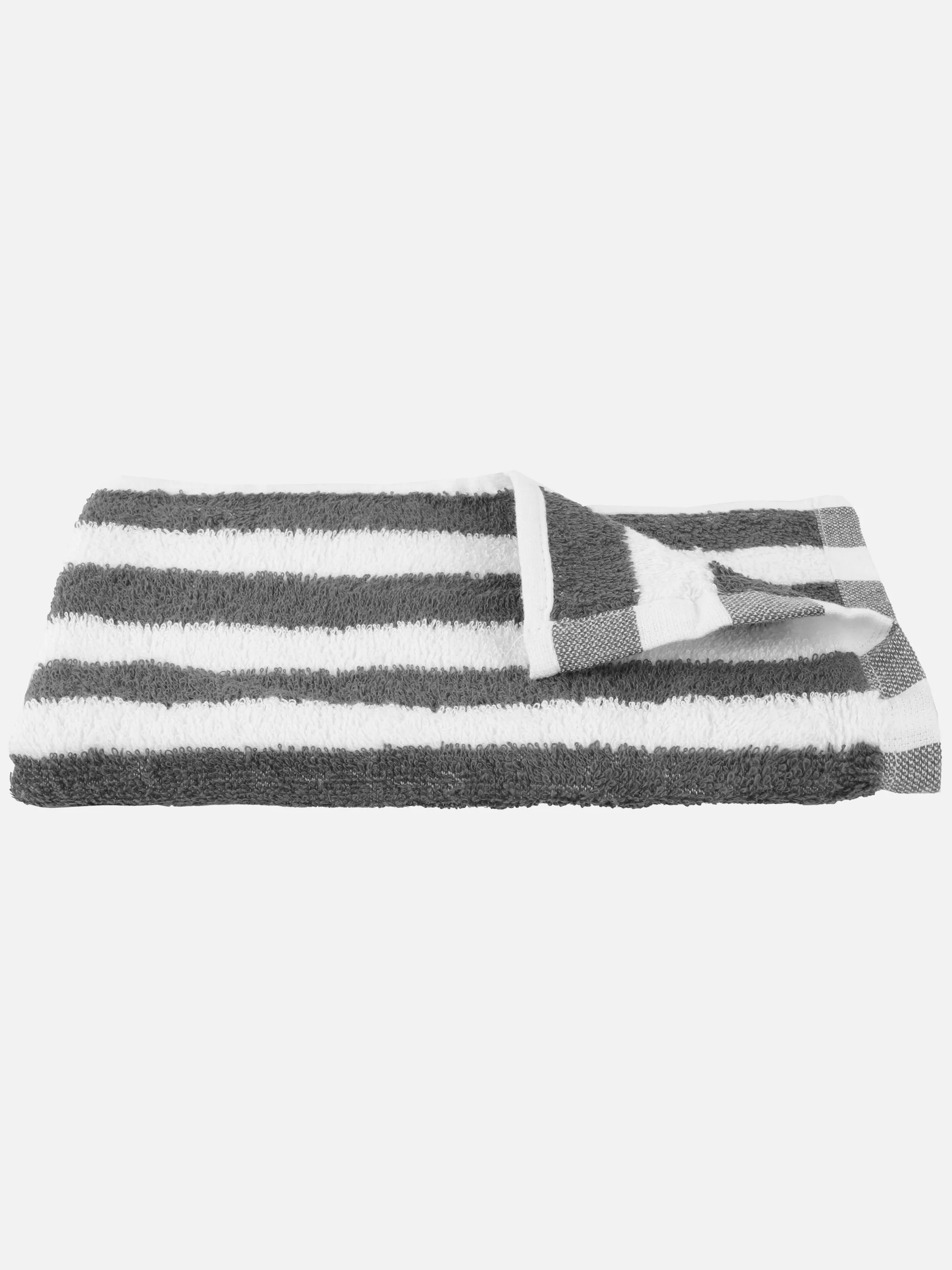 Dream House Gästetuch gestreift 30x50 Grau 919671 TIRE 1