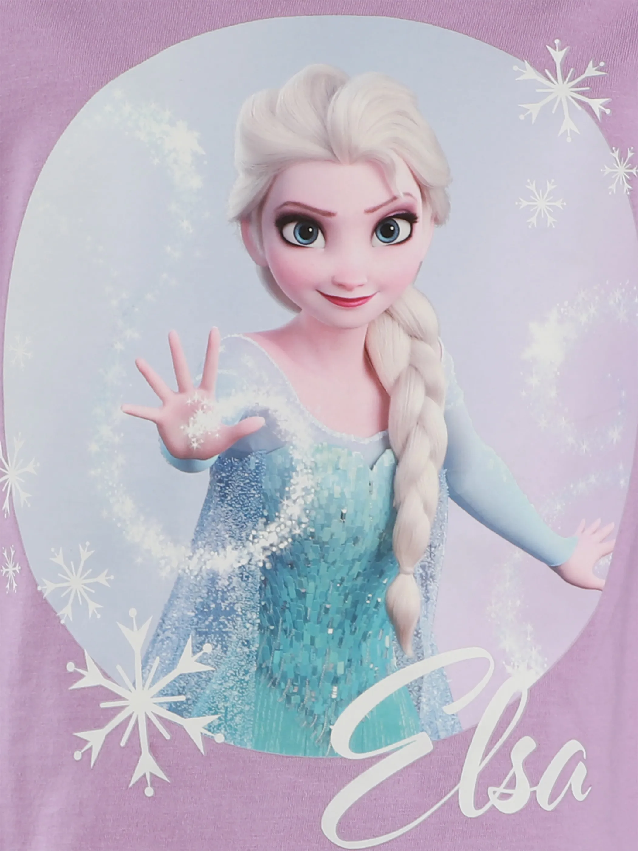 Frozen KM Frozen longsleeve mit Elsa Print in lila Lila 914106 LILA 3