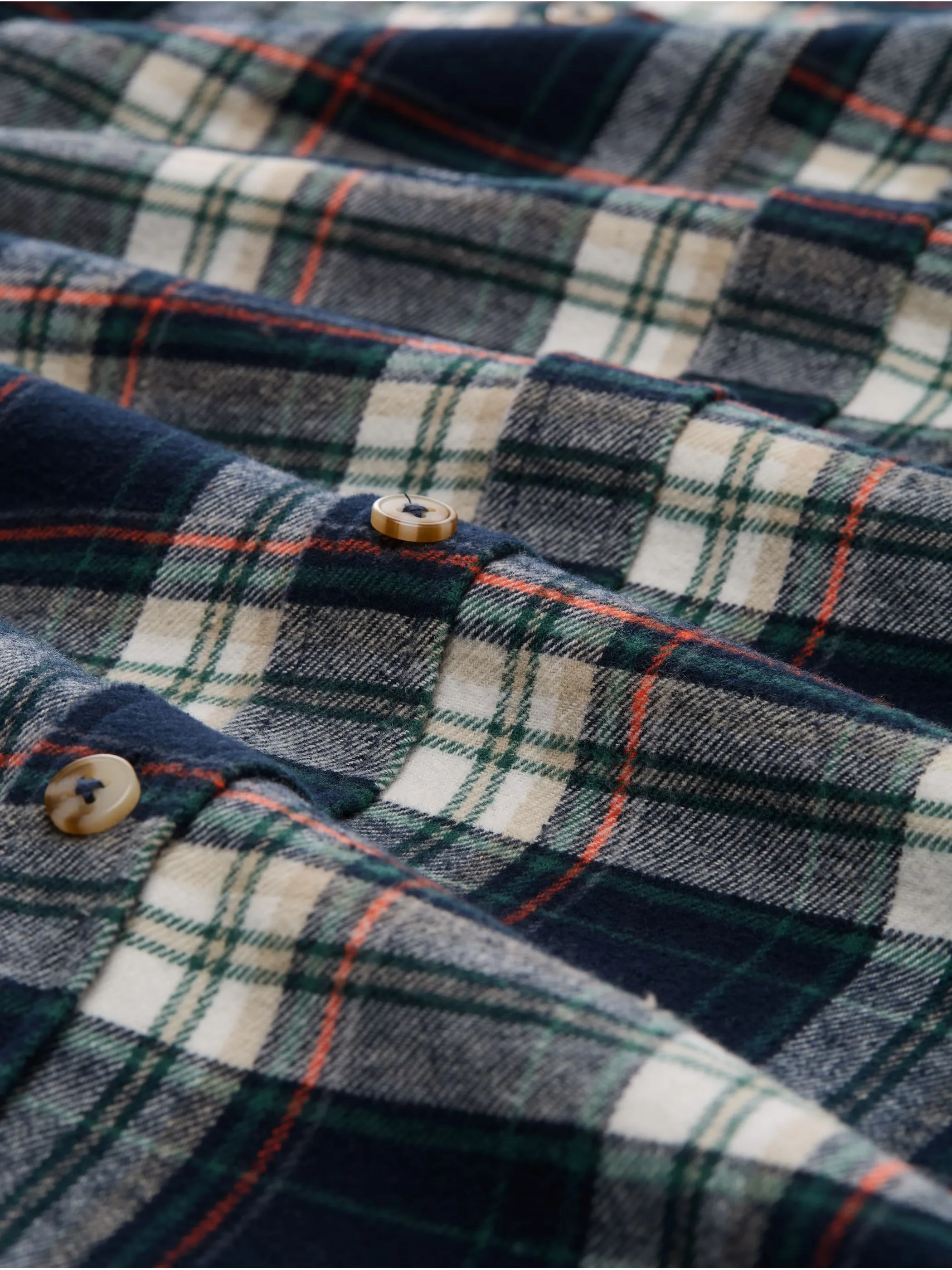 Tom Tailor 1047337 comfort checked shirt Blau 914818 38516 3