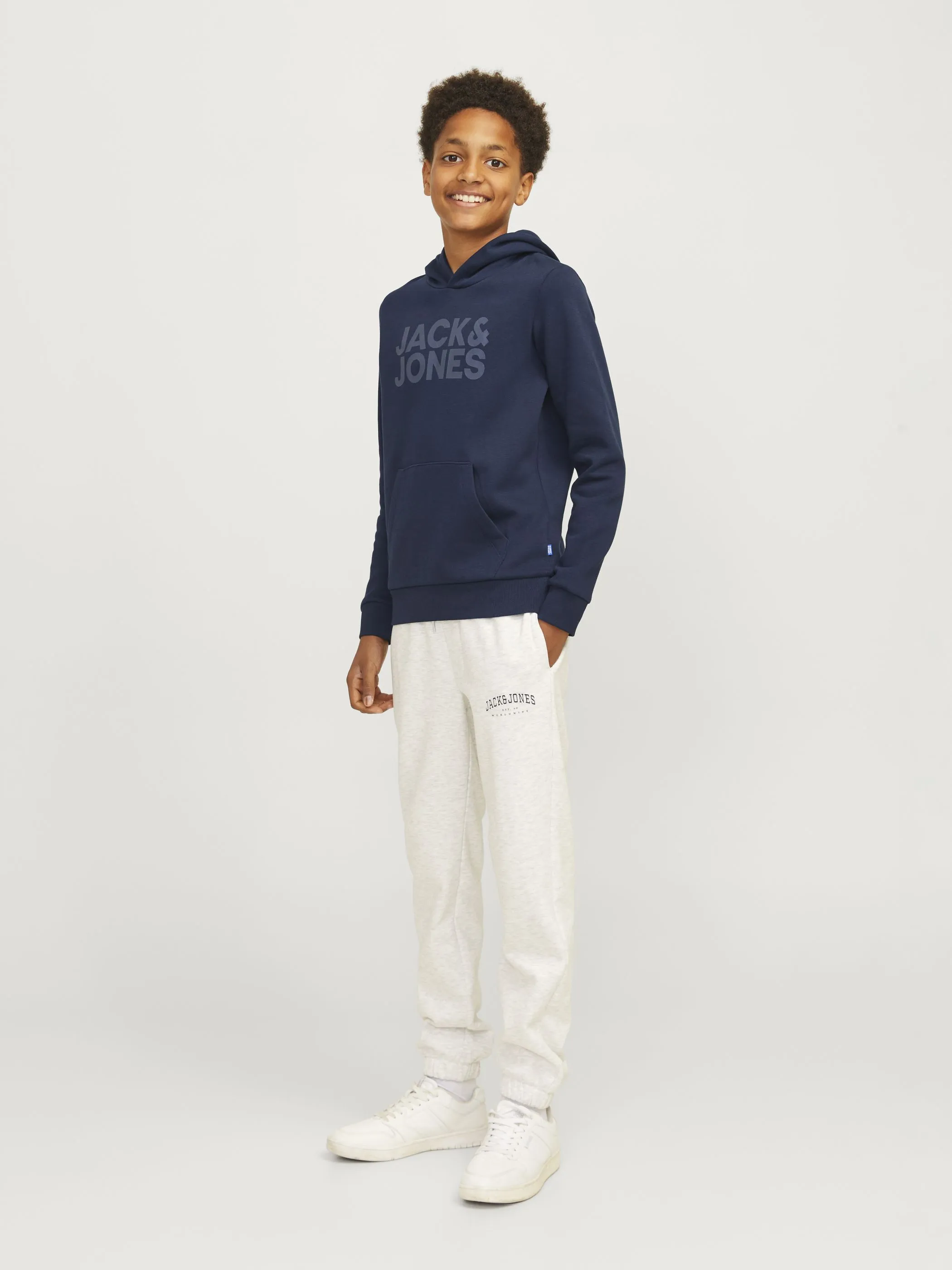 Jack&Jones Junior 12152841 JJECORP LOGO SWEAT HO Marine 847246 175876016 4 Jack&Jones Junior 12152841 JJECORP LOGO SWEAT HO Marine 847246 175876016 4