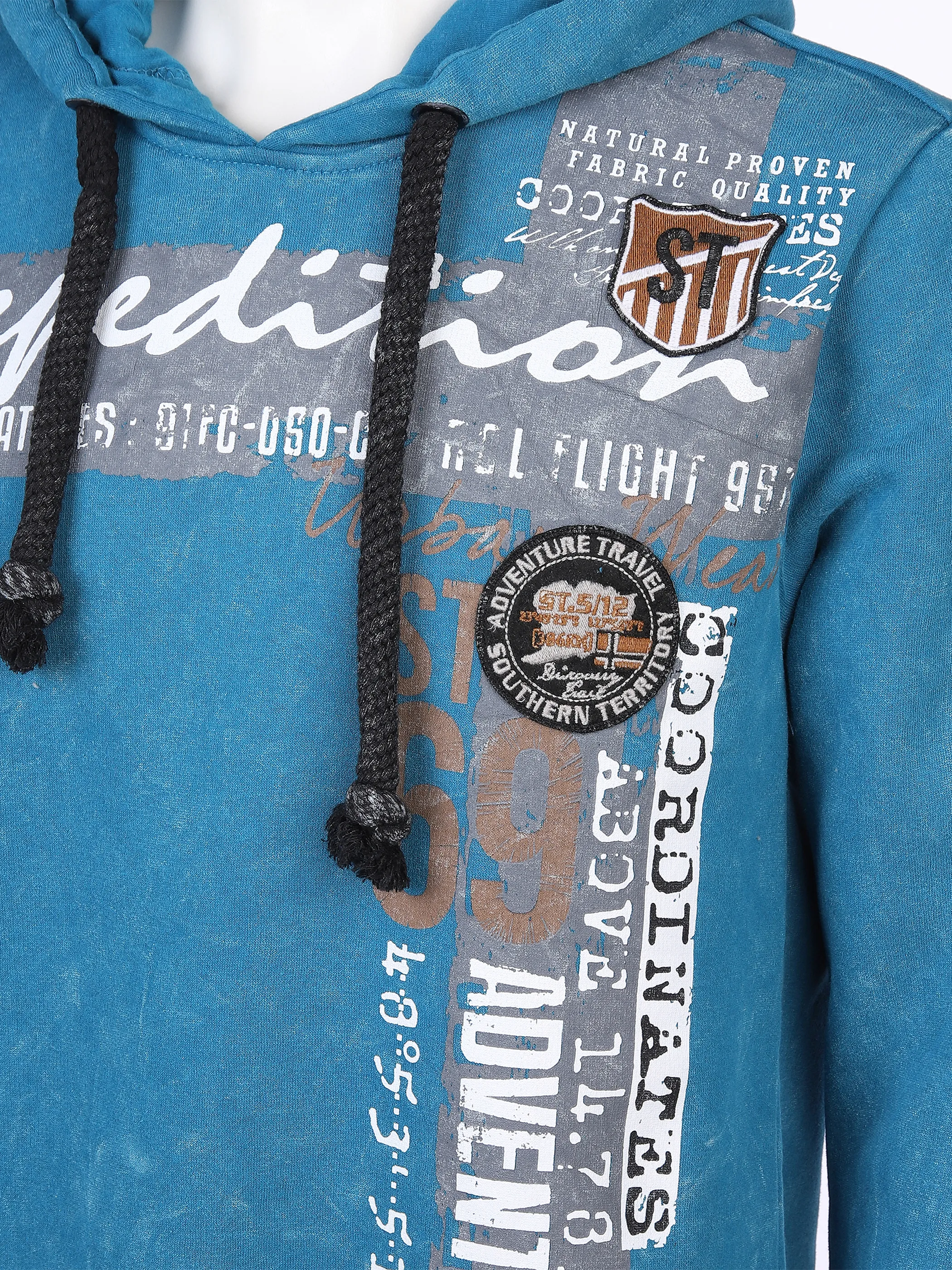 Southern Territory He. Kapuzensweatshirt Druck Grün 861744 PETROL 3 Southern Territory He. Kapuzensweatshirt Druck Grün 861744 PETROL 3