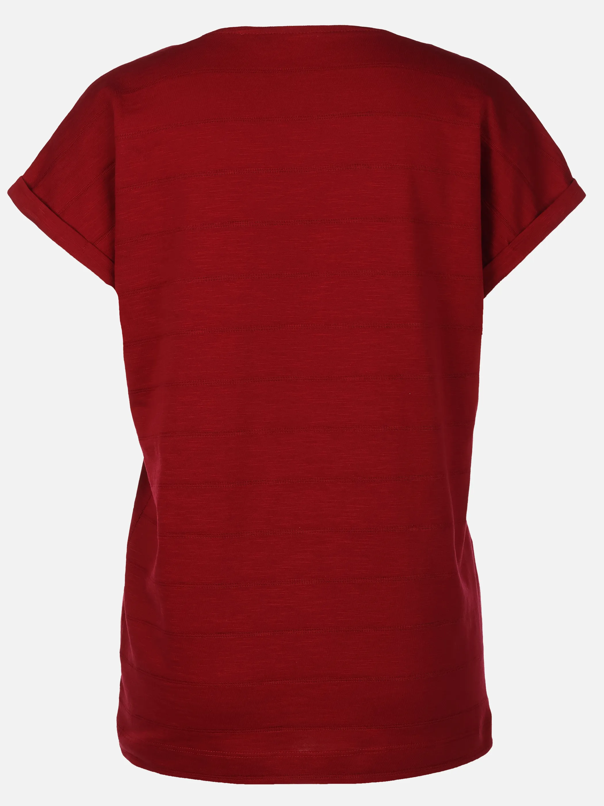 Sure Da-Struktur-T-Shirt Rot 922011 RHUBARB 2